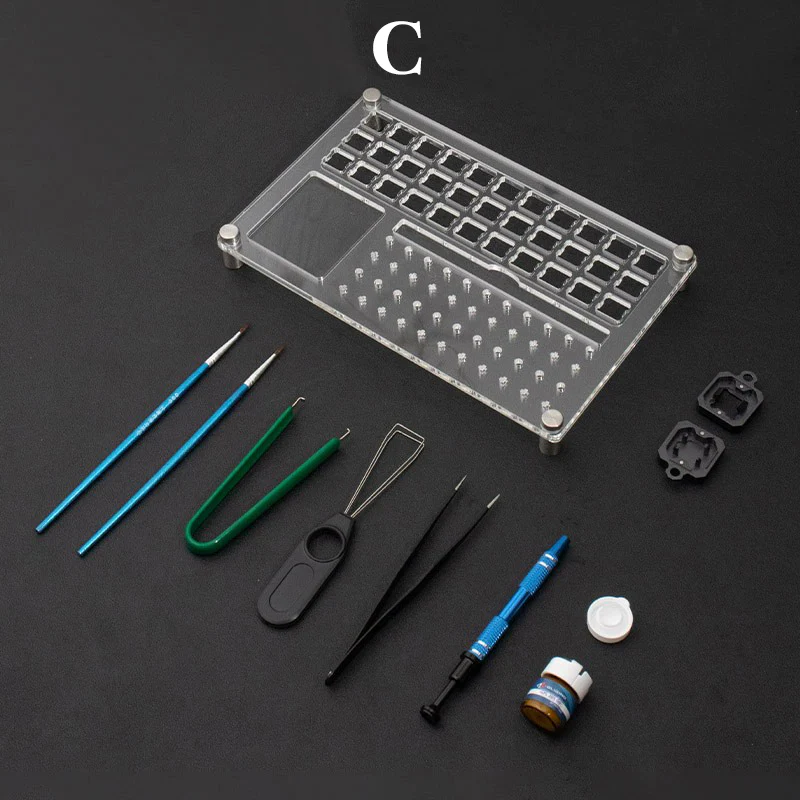 33 Piece Mechanical Keyboard Switch Assembly Plate Kit - Image 3