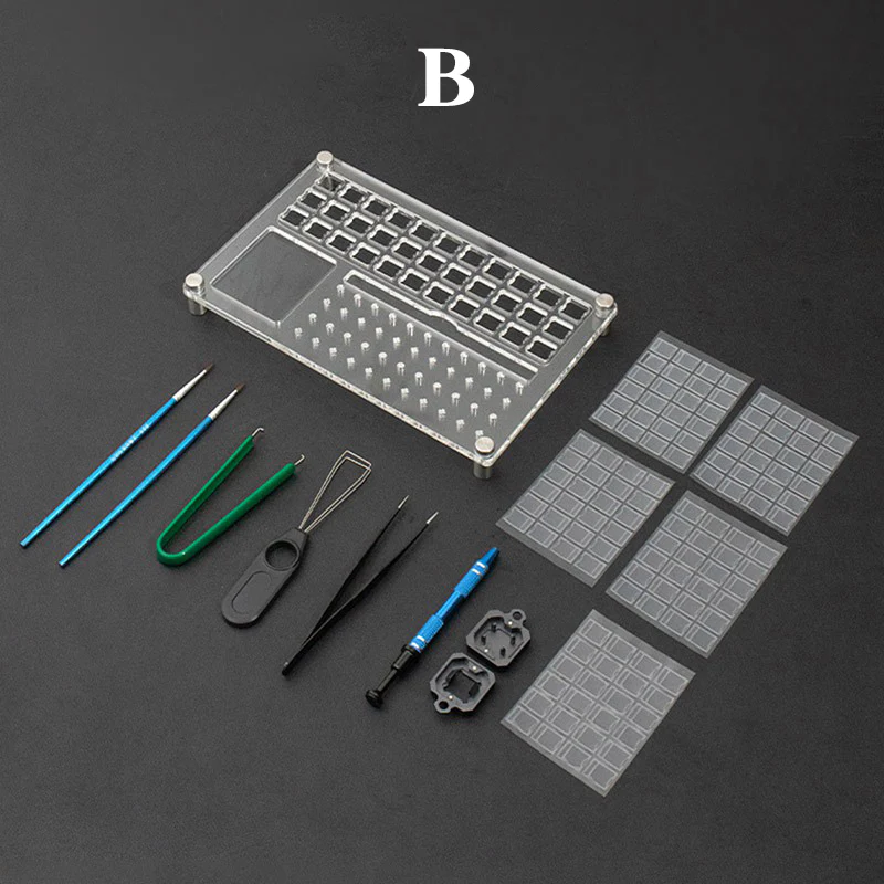 33 Piece Mechanical Keyboard Switch Assembly Plate Kit - Image 4