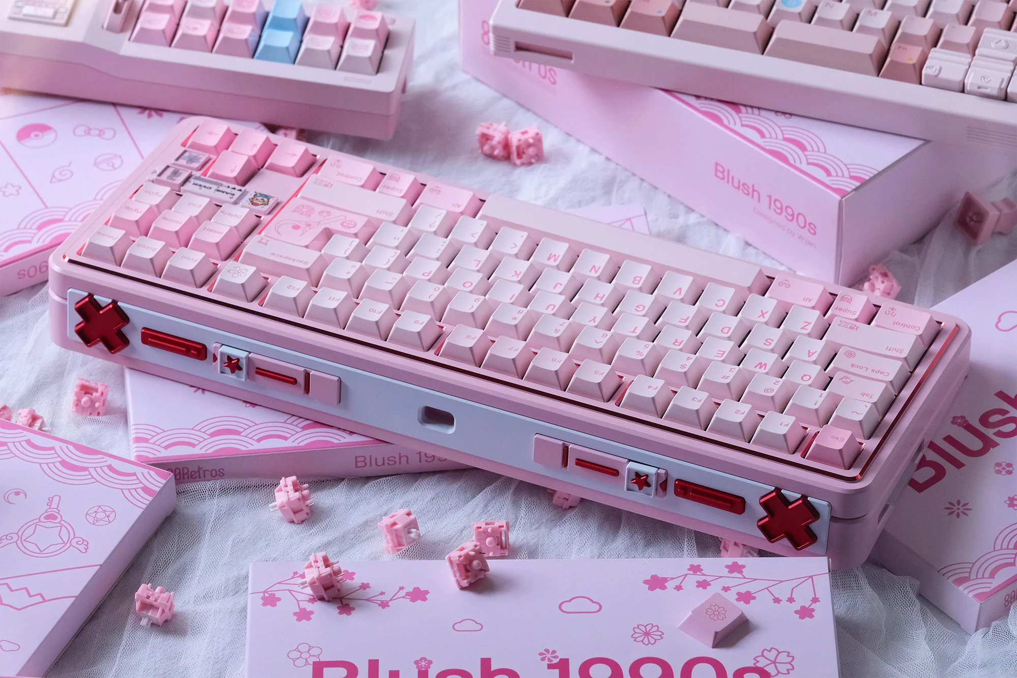 80Retros - Blush 1990s Keycap Set - Image 10