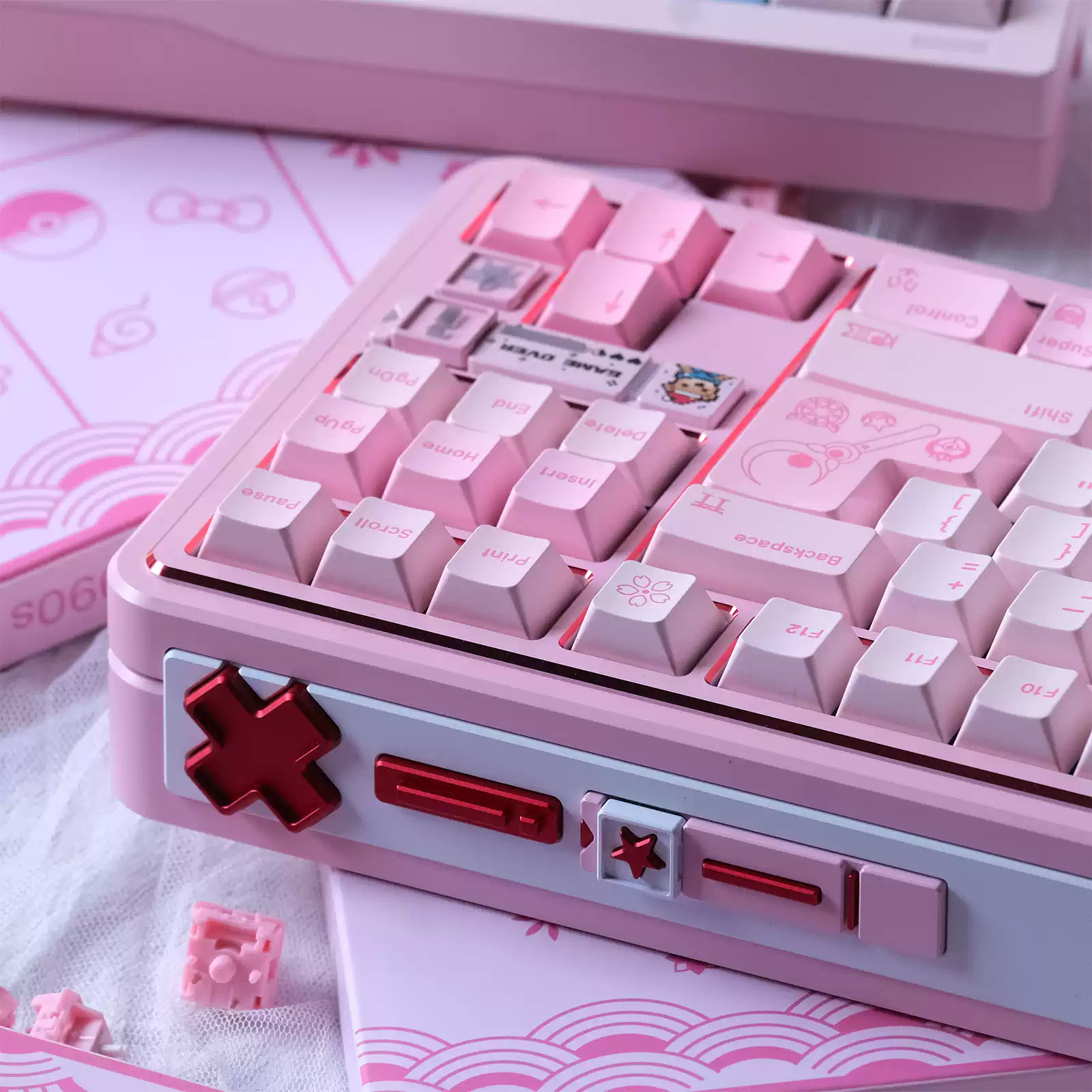 80Retros - Blush 1990s Keycap Set - Image 4