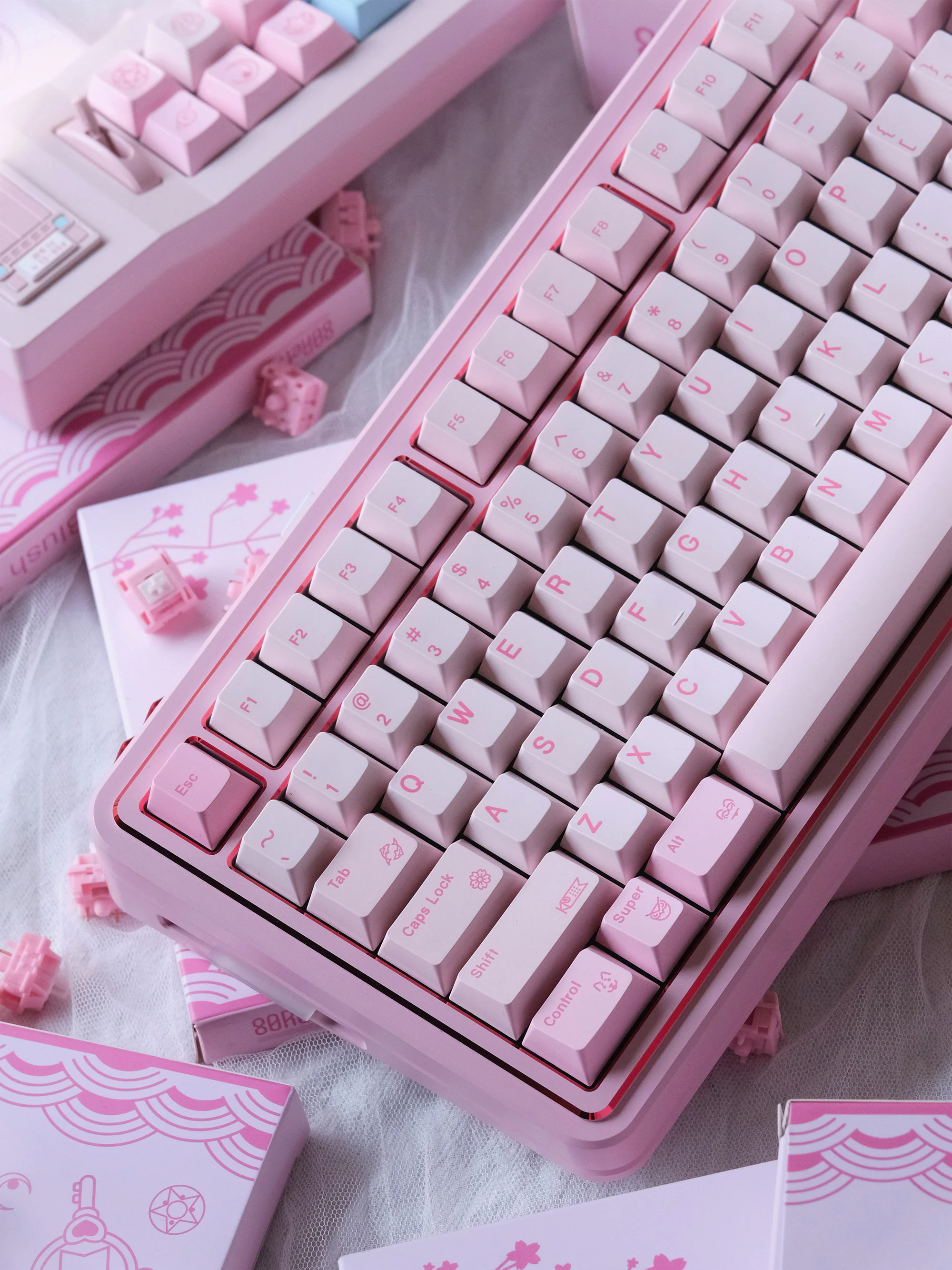 80Retros - Blush 1990s Keycap Set - Image 8