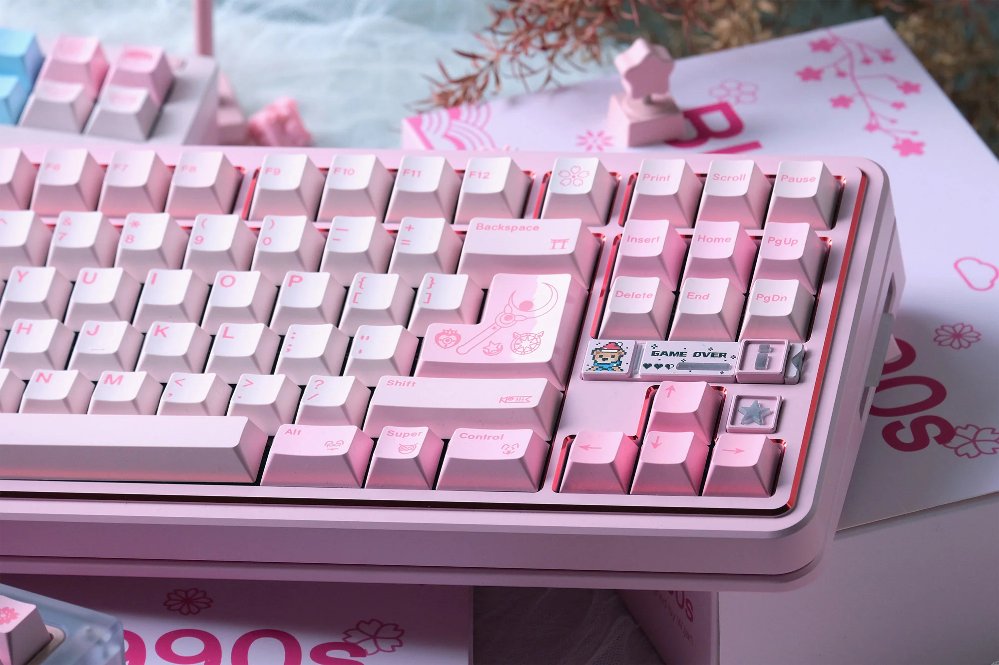 80Retros - Blush 1990s Keycap Set - Image 9