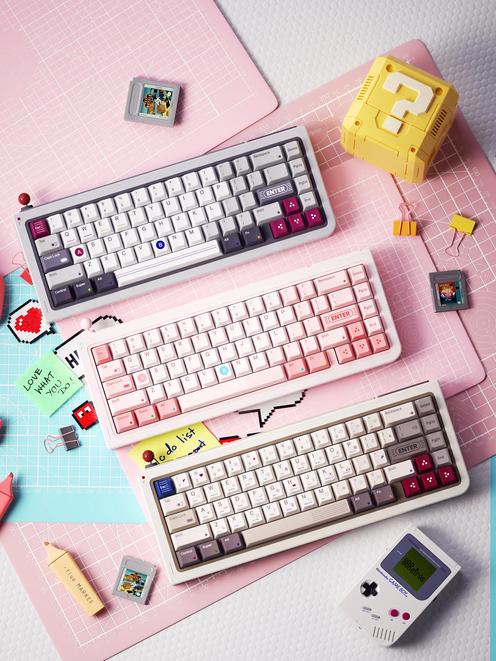 80Retros - Game1989 GB65 – 65% PC DIY Keyboard Kit - Image 11