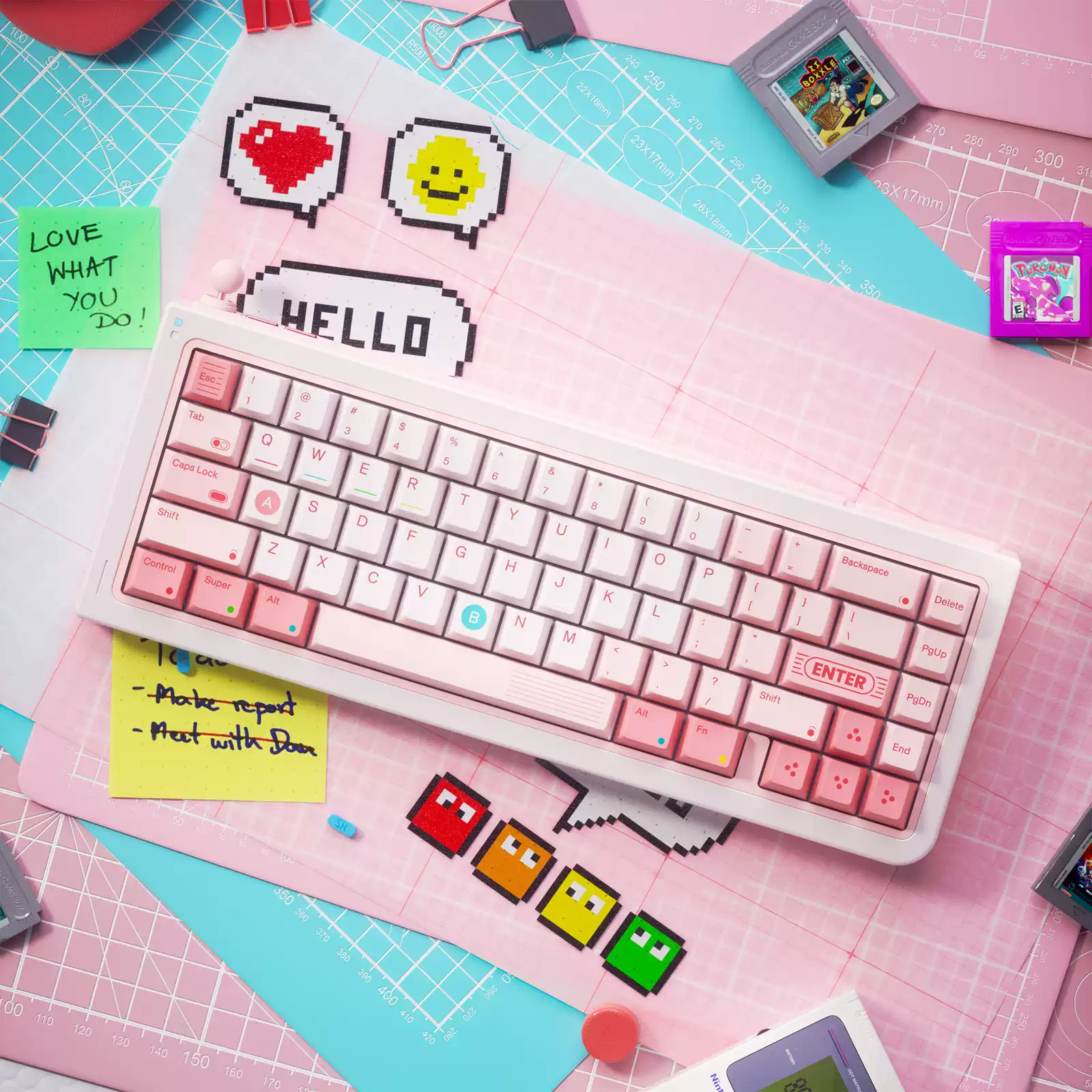 80Retros - Game1989 GB65 – 65% PC DIY Keyboard Kit - Image 8
