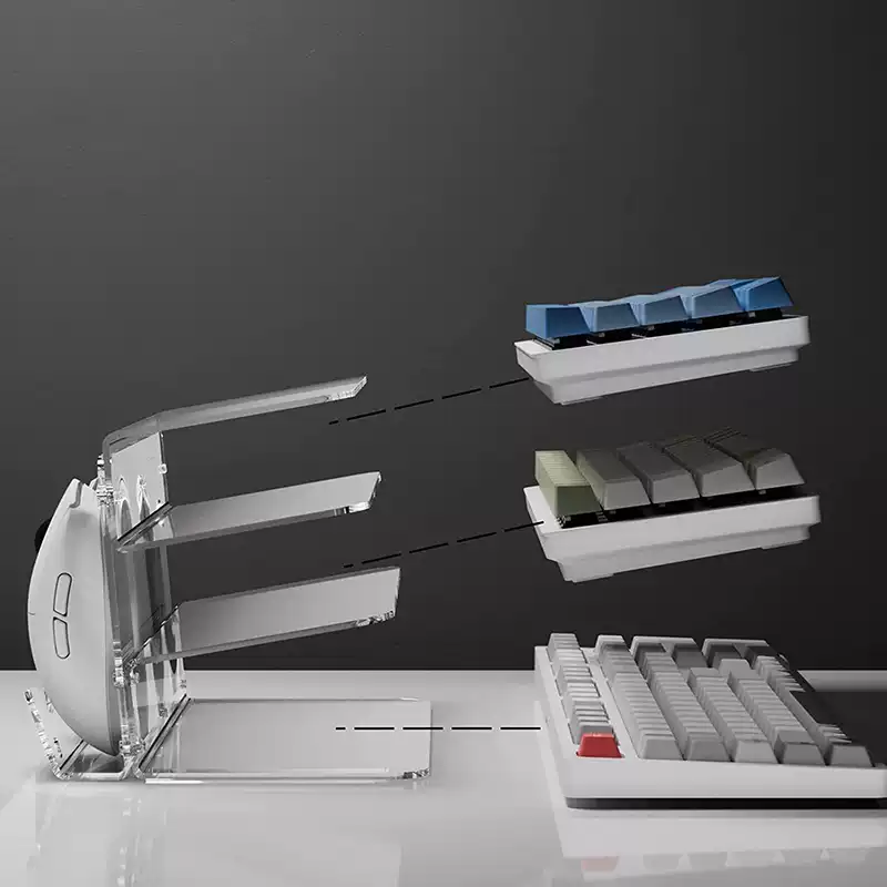 ALIGHTSTONE - Keyboard & Mouse Storage Display Rack - Image 5