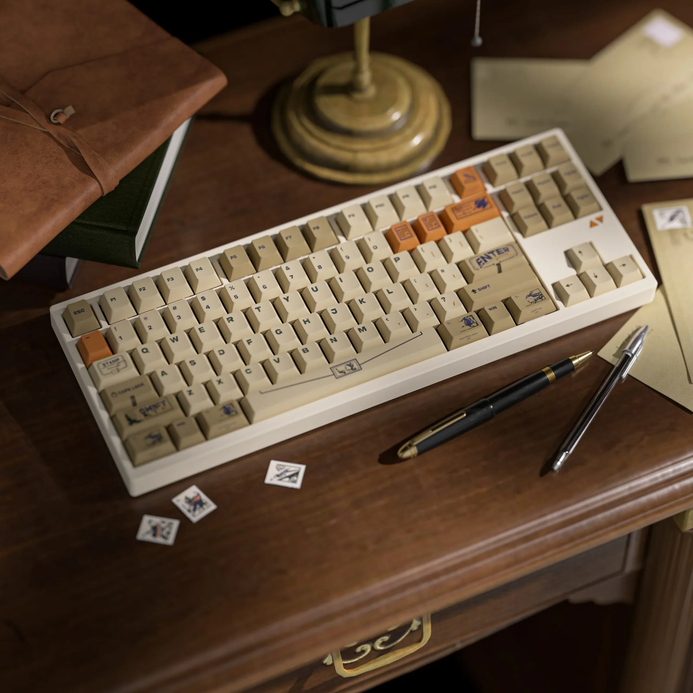 ALOHAKB - Stamp R2 Cherry Profile PBT Dye‑Sub Keycaps Set - Image 11