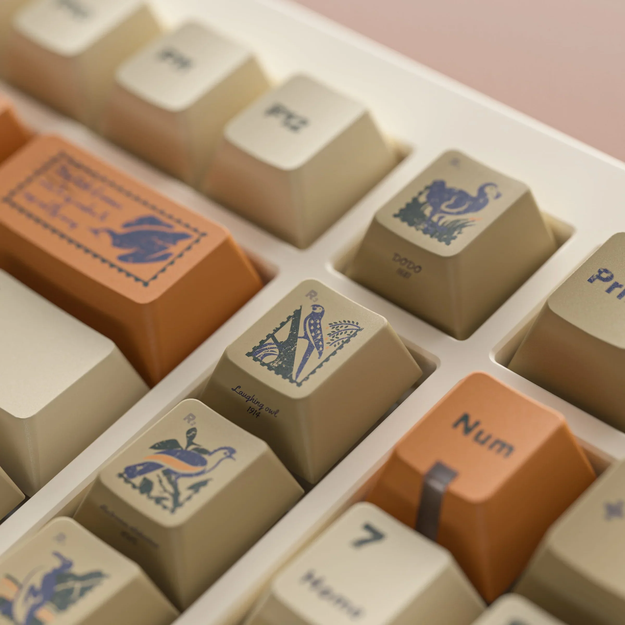 ALOHAKB - Stamp R2 Cherry Profile PBT Dye‑Sub Keycaps Set - Image 14