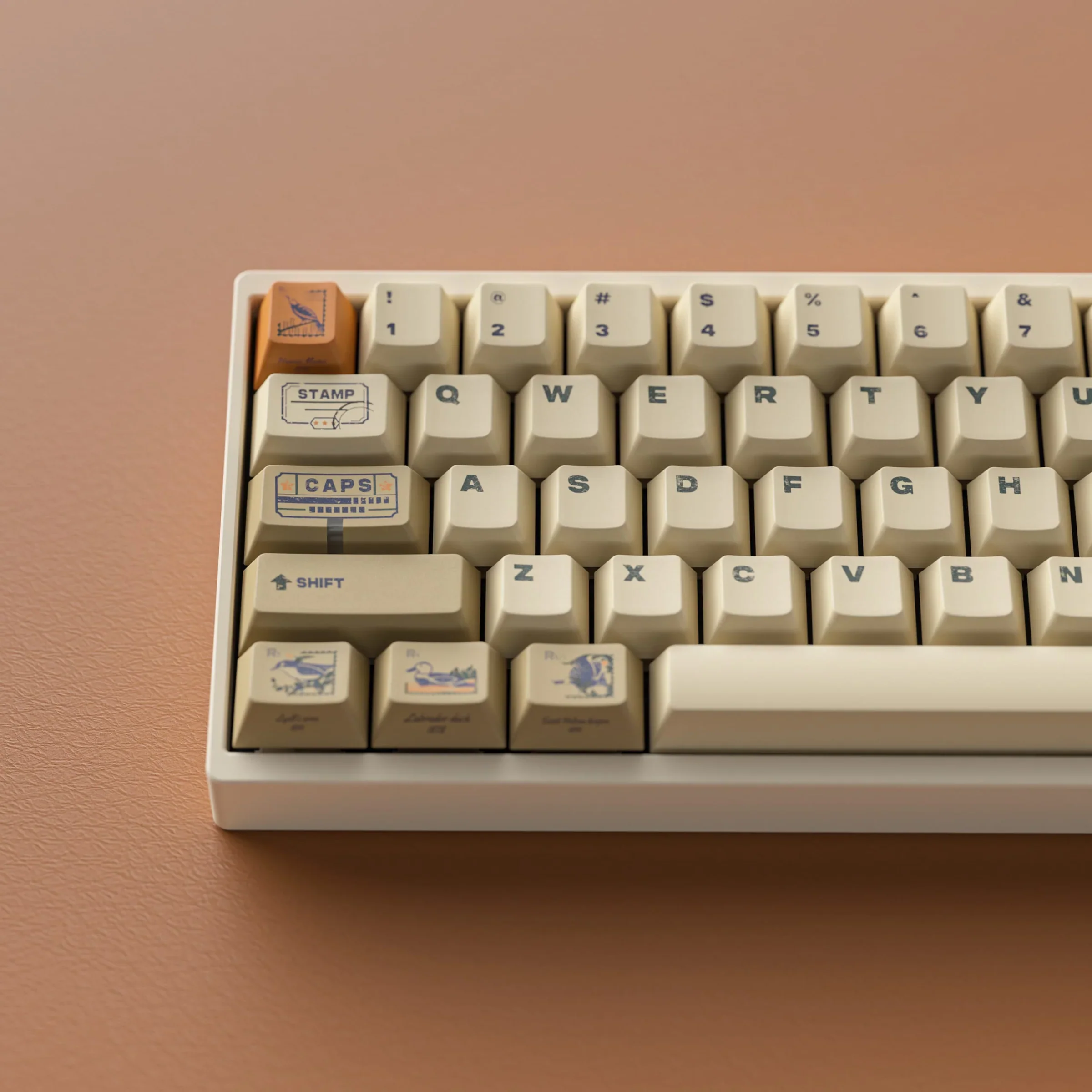 ALOHAKB - Stamp R2 Cherry Profile PBT Dye‑Sub Keycaps Set - Image 17