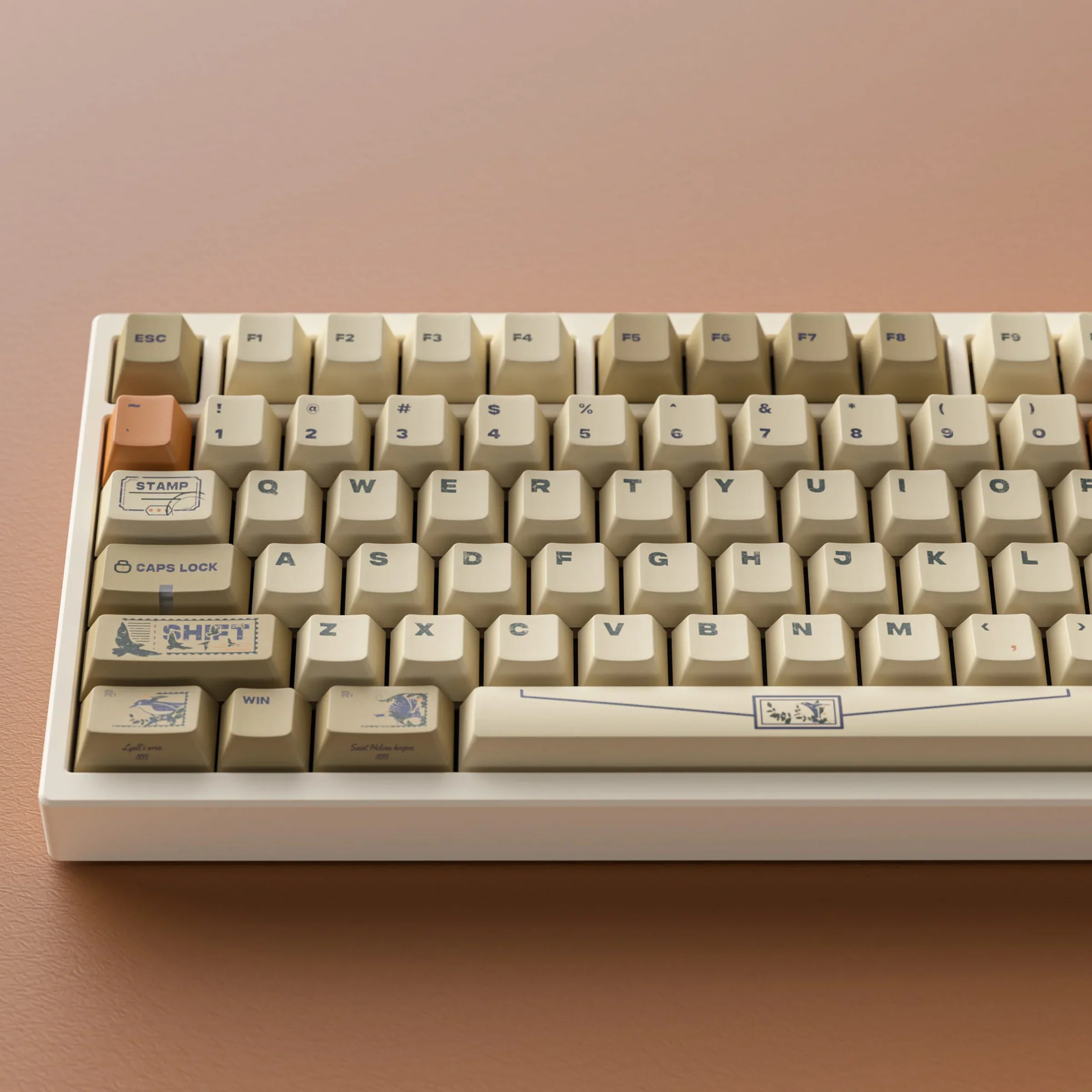 ALOHAKB - Stamp R2 Cherry Profile PBT Dye‑Sub Keycaps Set - Image 9