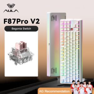 AULA - F87 Pro V2 87% Compact RGB Mechanical Keyboard - Image 10