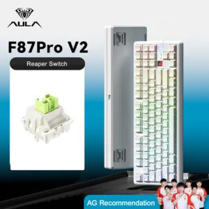 AULA - F87 Pro V2 87% Compact RGB Mechanical Keyboard - Image 11