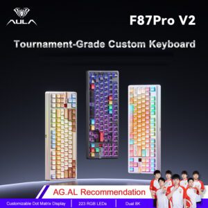 AULA - F87 Pro V2 87% Compact RGB Mechanical Keyboard - Image 12