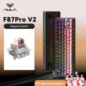 AULA - F87 Pro V2 87% Compact RGB Mechanical Keyboard - Image 3