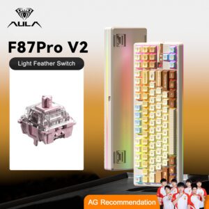 AULA - F87 Pro V2 87% Compact RGB Mechanical Keyboard - Image 7