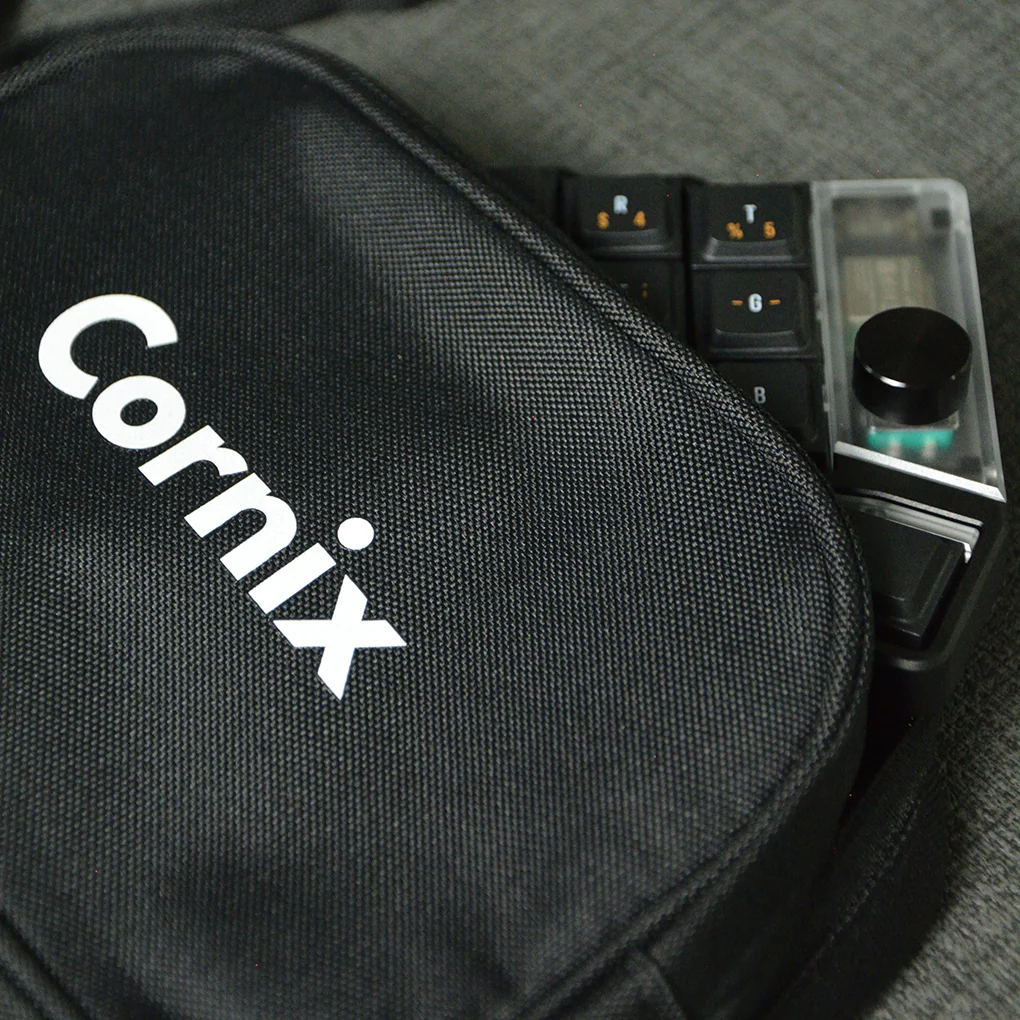 Cornix Split Keyboard Storage Bag — EVA Hard Shell / Soft Fabric Portable Case - Image 13