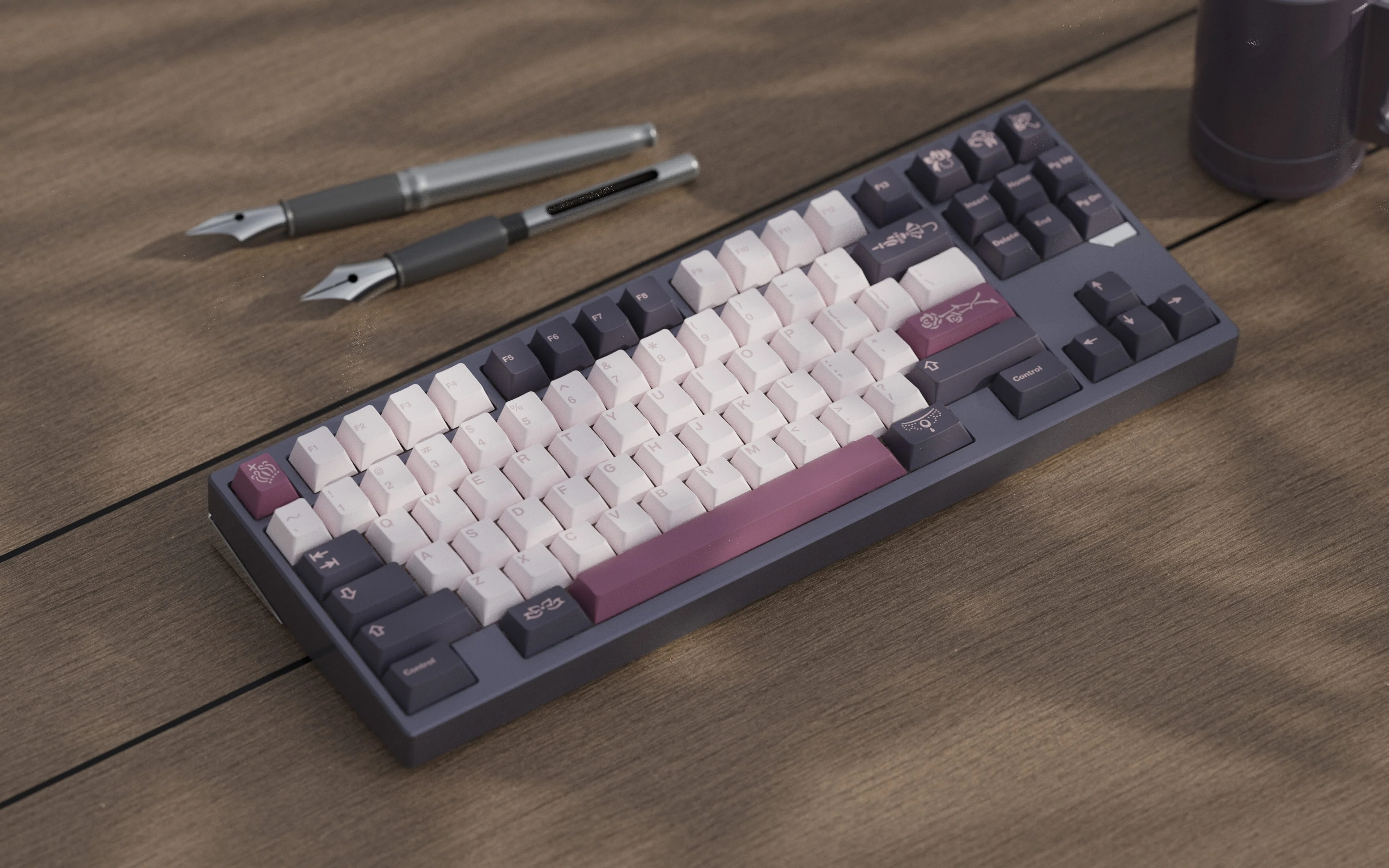 ePBT - Doll Doubleshot PBT Cherry Profile Keycaps Set - Image 8