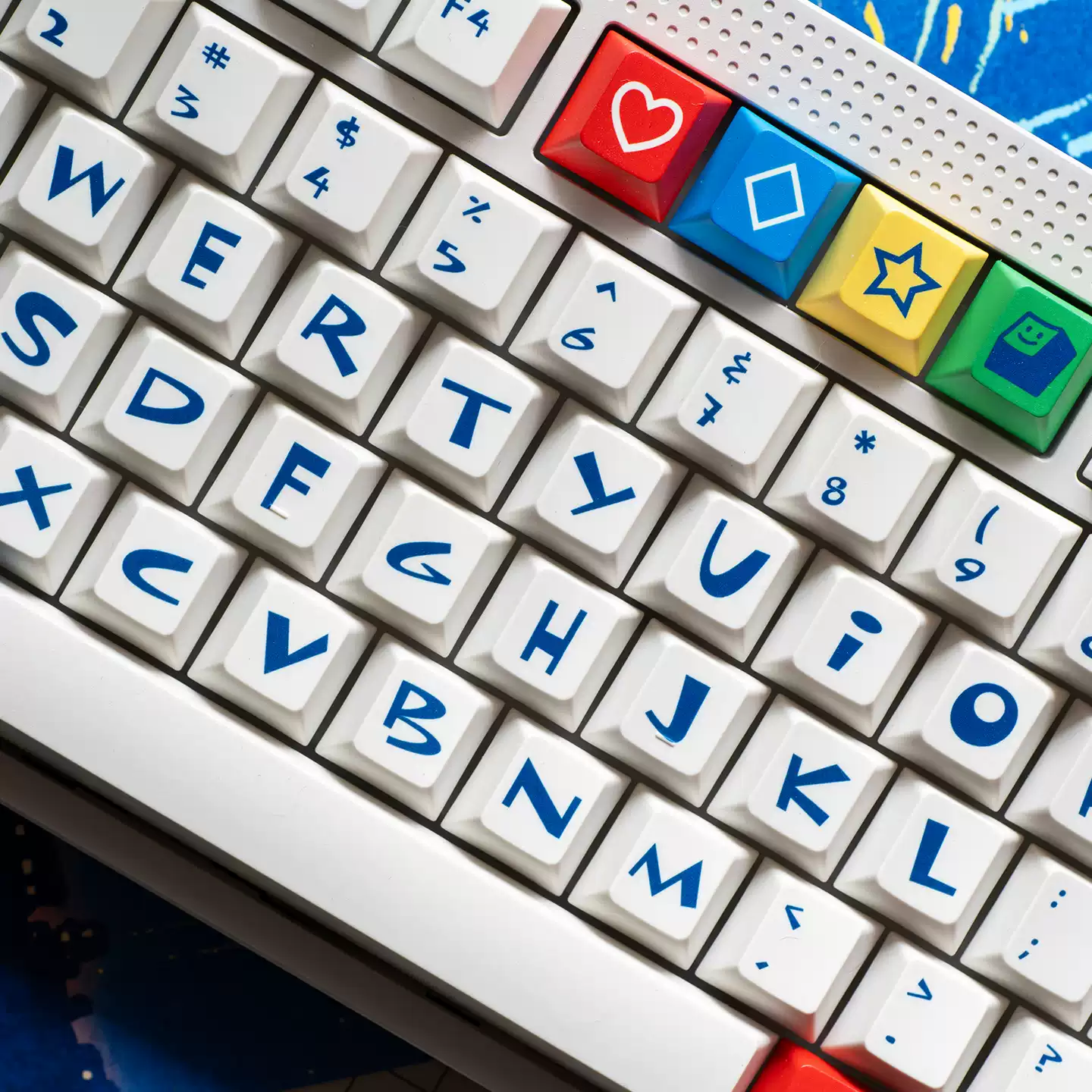 FBB - Bear Retro PBT ANSI/ISO Keycap Set - Image 5