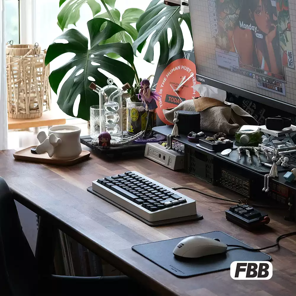 FBB - Linen Desk Pad Keyboard Mat - Image 4