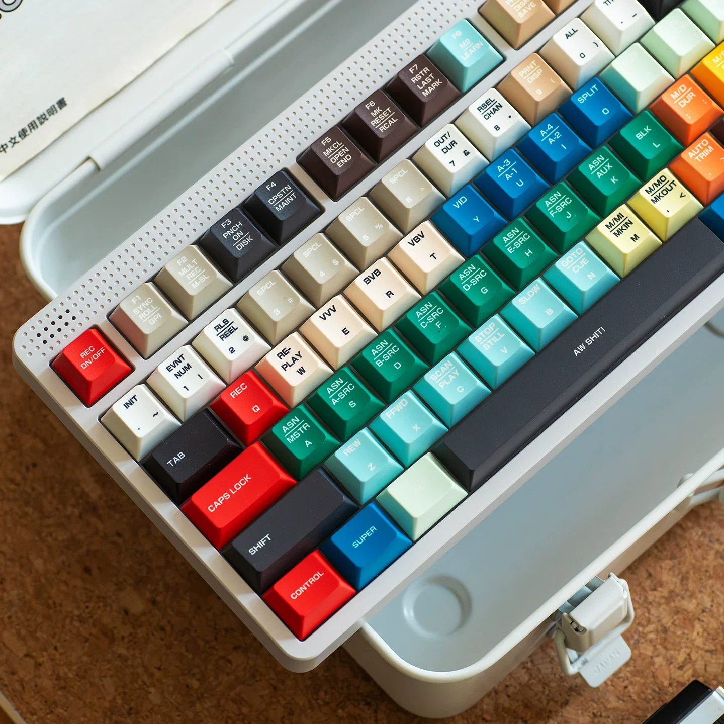 FBB - Retro CMX 3500 PBT Five-Sided ISO/ANSI Keycap Set - Image 6