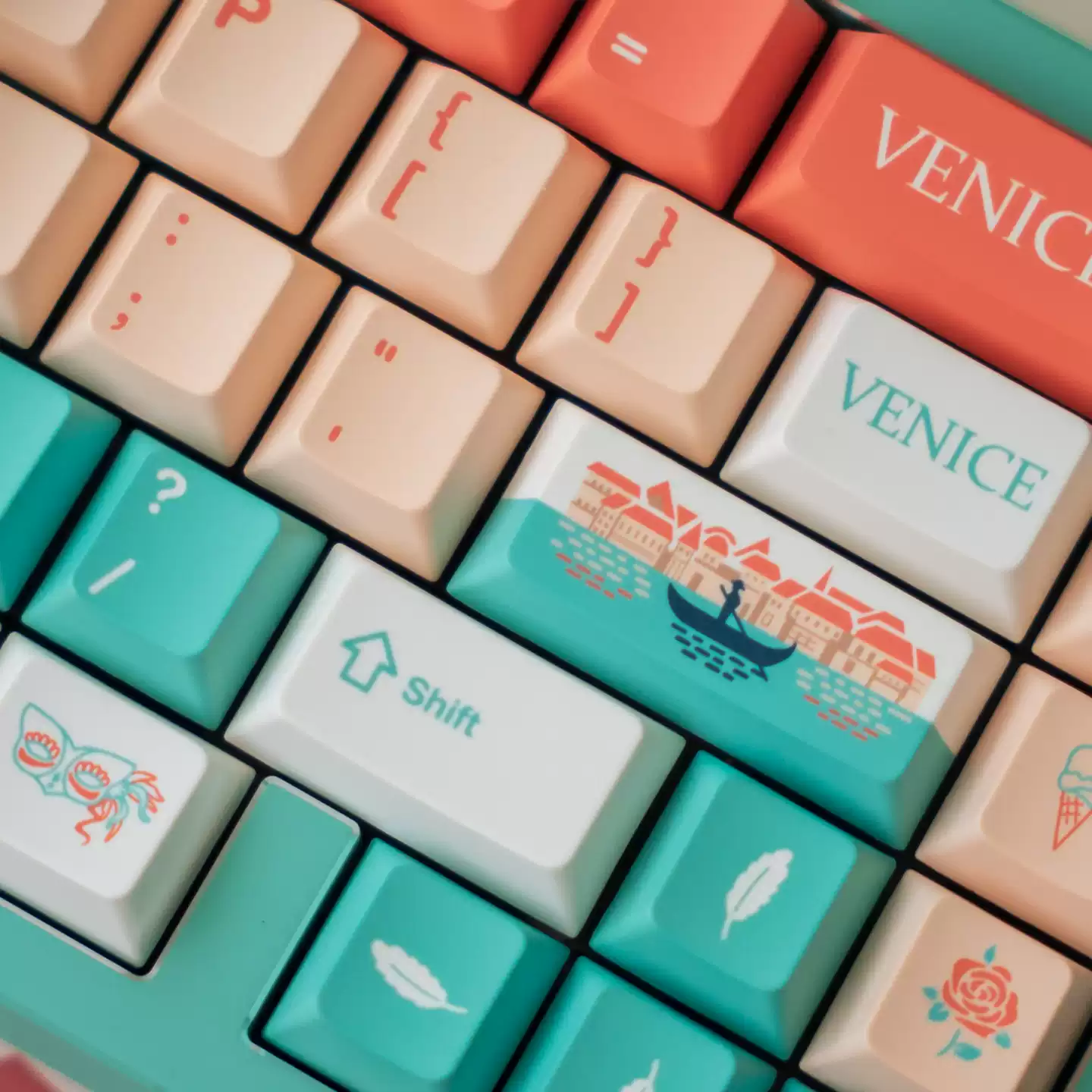 FBB - Venice PBT Five-Sided ANSI/ISO Keycap Set - Image 3
