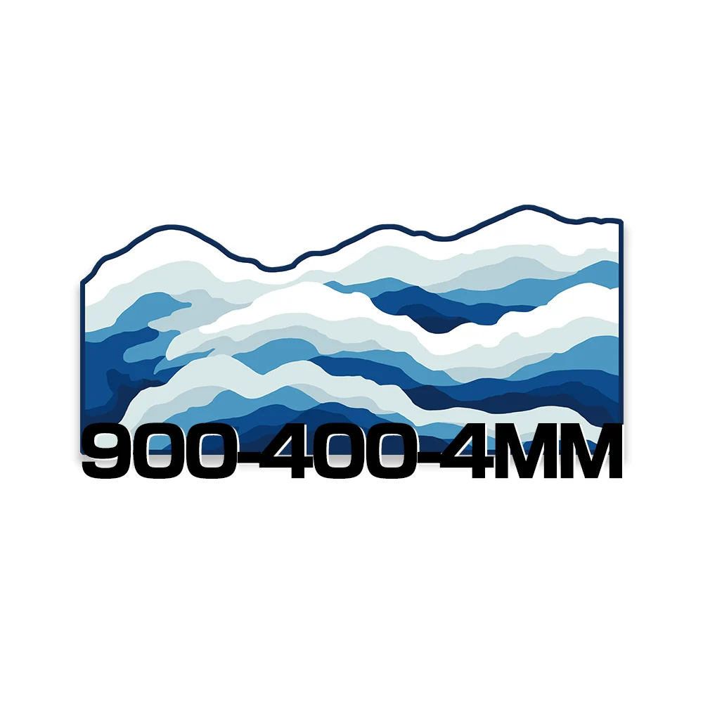 FBB - Wave-Shaped Oversized Mouse Pad – Blue & White - Image 4