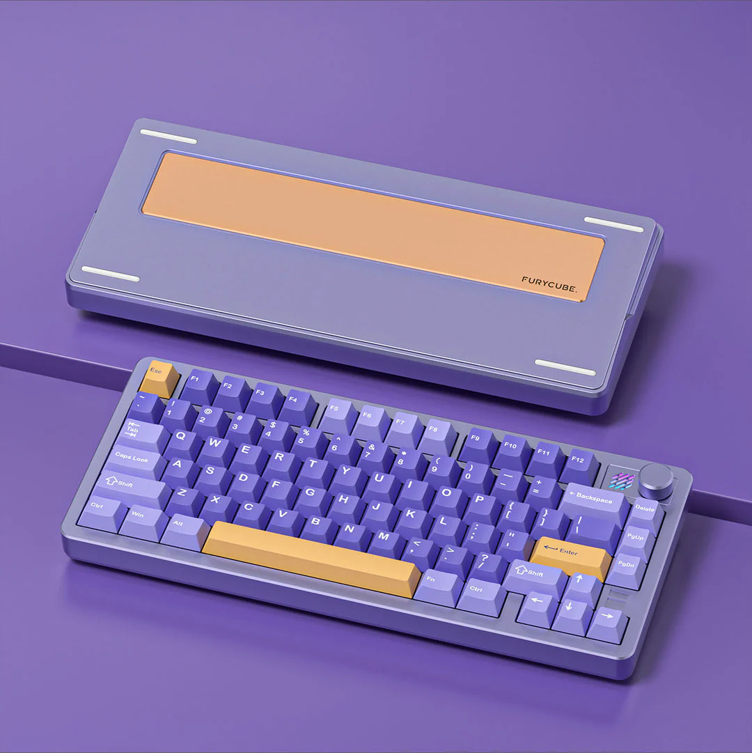 Furycube - F75 75% Aluminum Tri-Mode Mechanical Keyboard - Image 2