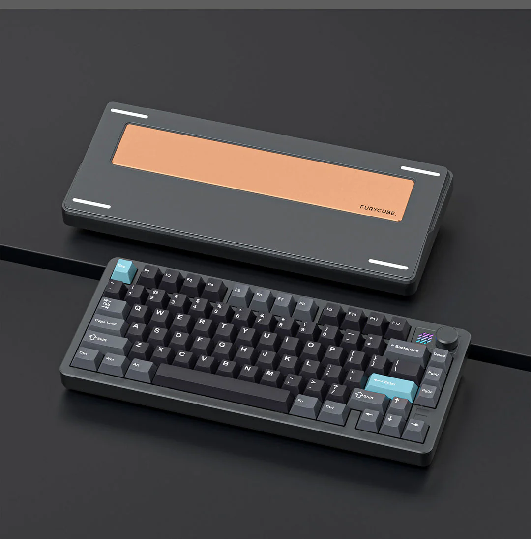 Furycube - F75 75% Aluminum Tri-Mode Mechanical Keyboard - Image 4