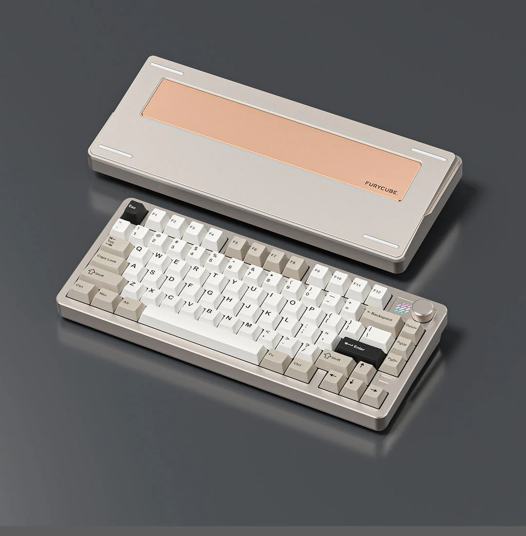 Furycube - F75 75% Aluminum Tri-Mode Mechanical Keyboard - Image 7