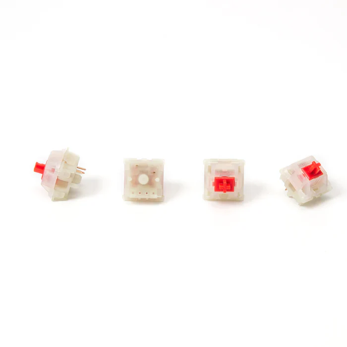 Gateron G Pro 3.0 Milky Red Pro Linear Switches - Image 3
