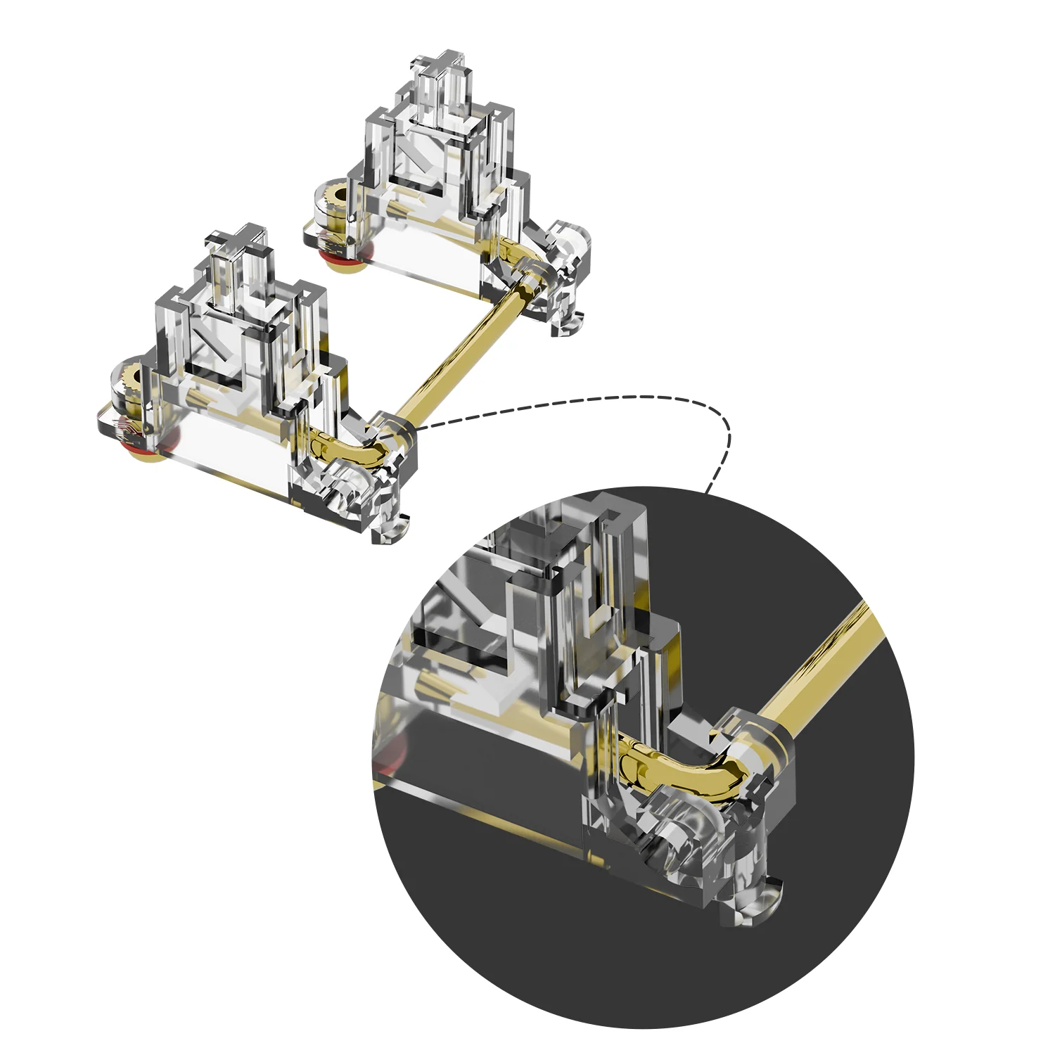 GATERON - INK V2 Pro Stabilizer 4+1 Set - Image 3