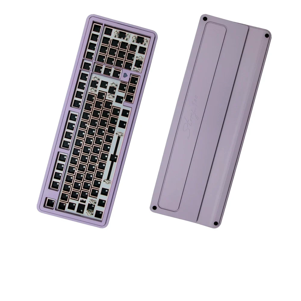 GeekZB - Story100 Aluminum Wireless 100% Mechanical Keyboard - Barebone - Image 16