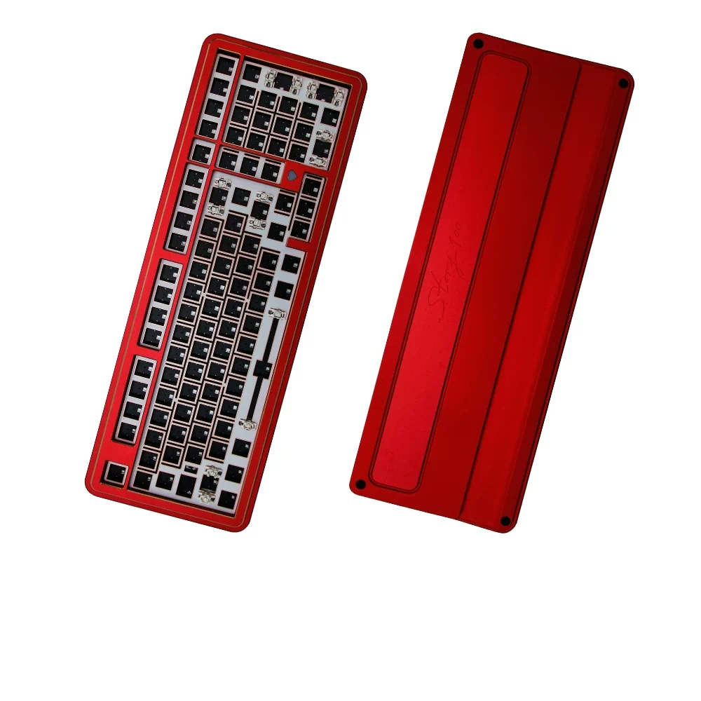 GeekZB - Story100 Aluminum Wireless 100% Mechanical Keyboard - Barebone - Image 17