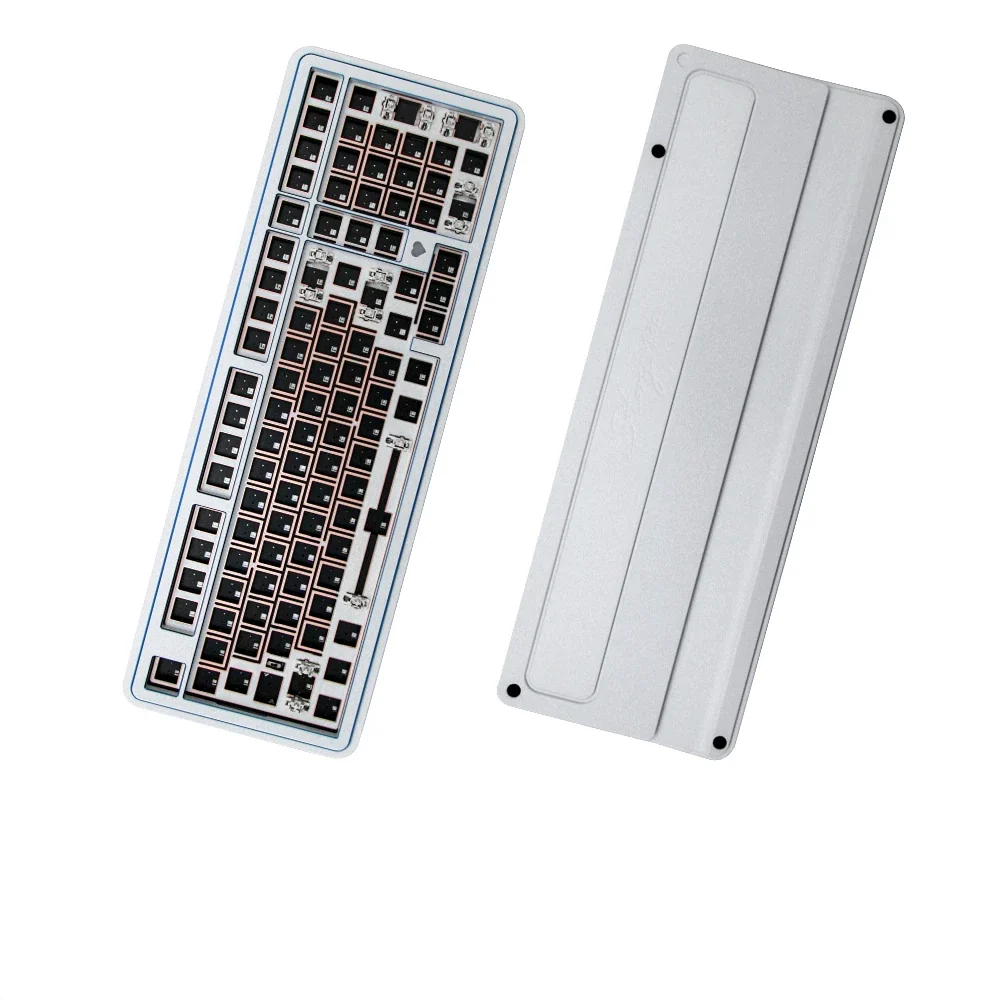 GeekZB - Story100 Aluminum Wireless 100% Mechanical Keyboard - Barebone - Image 18