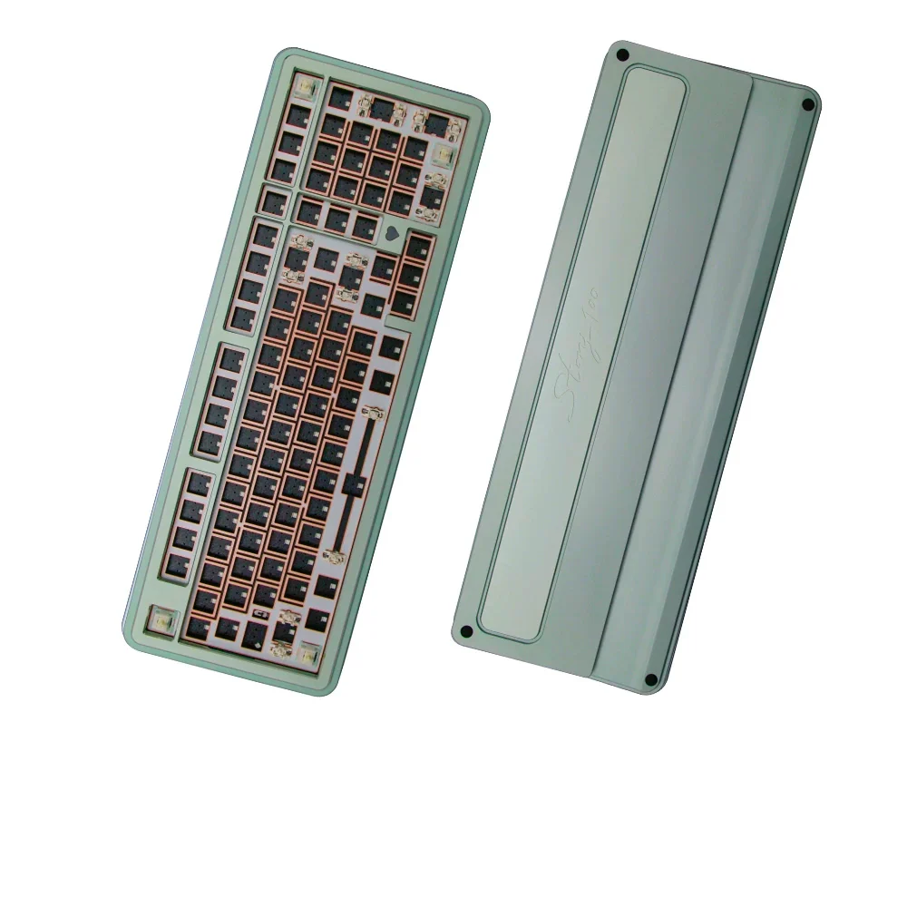GeekZB - Story100 Aluminum Wireless 100% Mechanical Keyboard - Barebone - Image 20