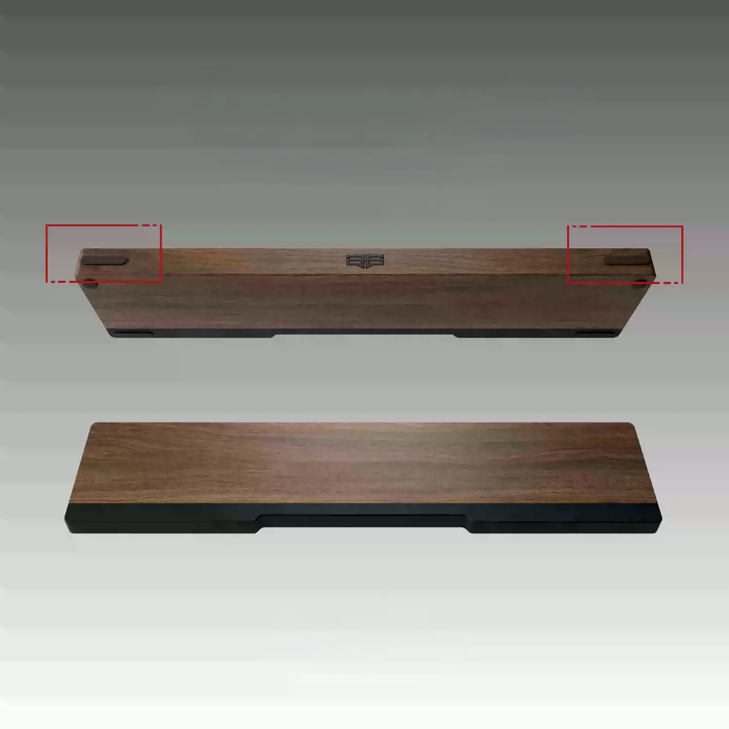 GWANG - Black Walnut & Purple Sandalwood Wooden Wrist Rest - Image 4