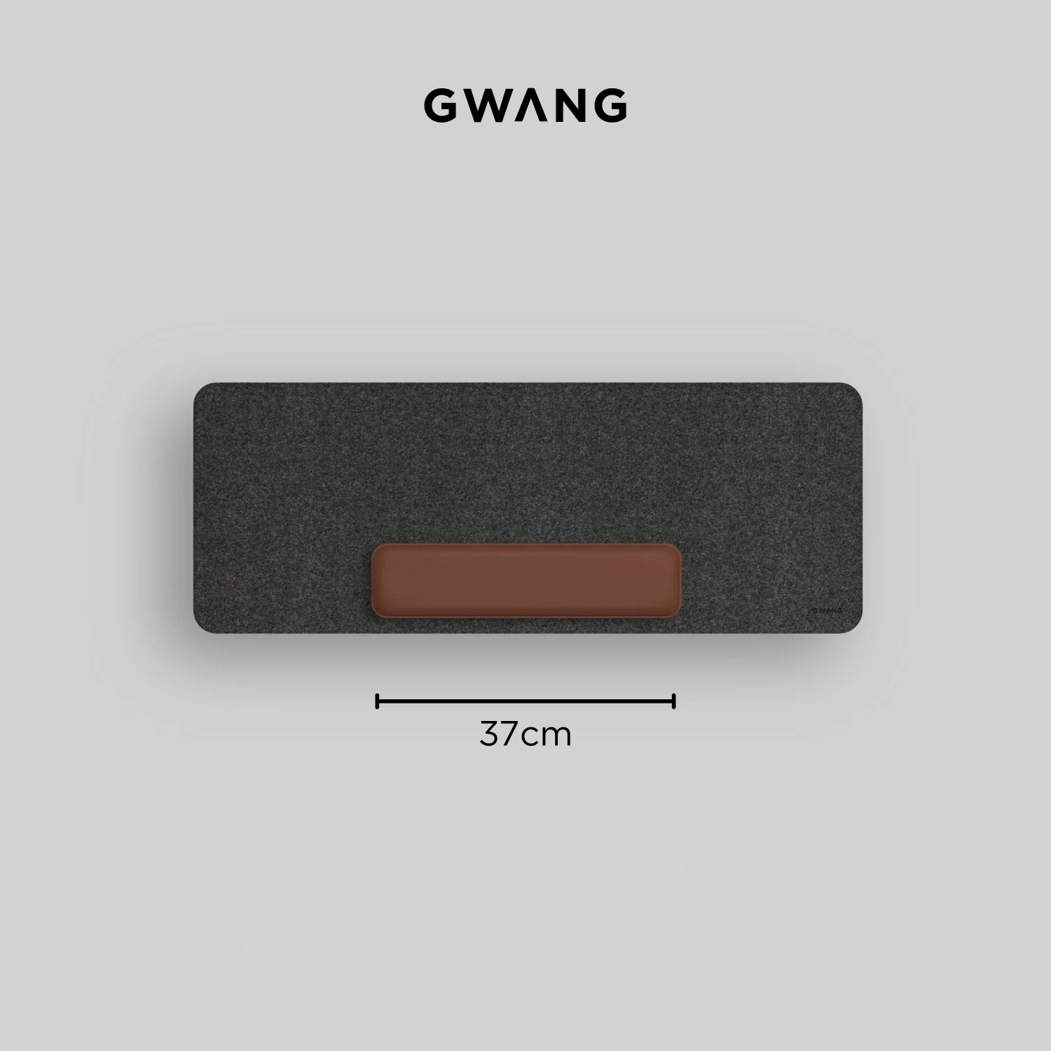Gwang - Felt Surface Desk Mat with Accessories - Image 11