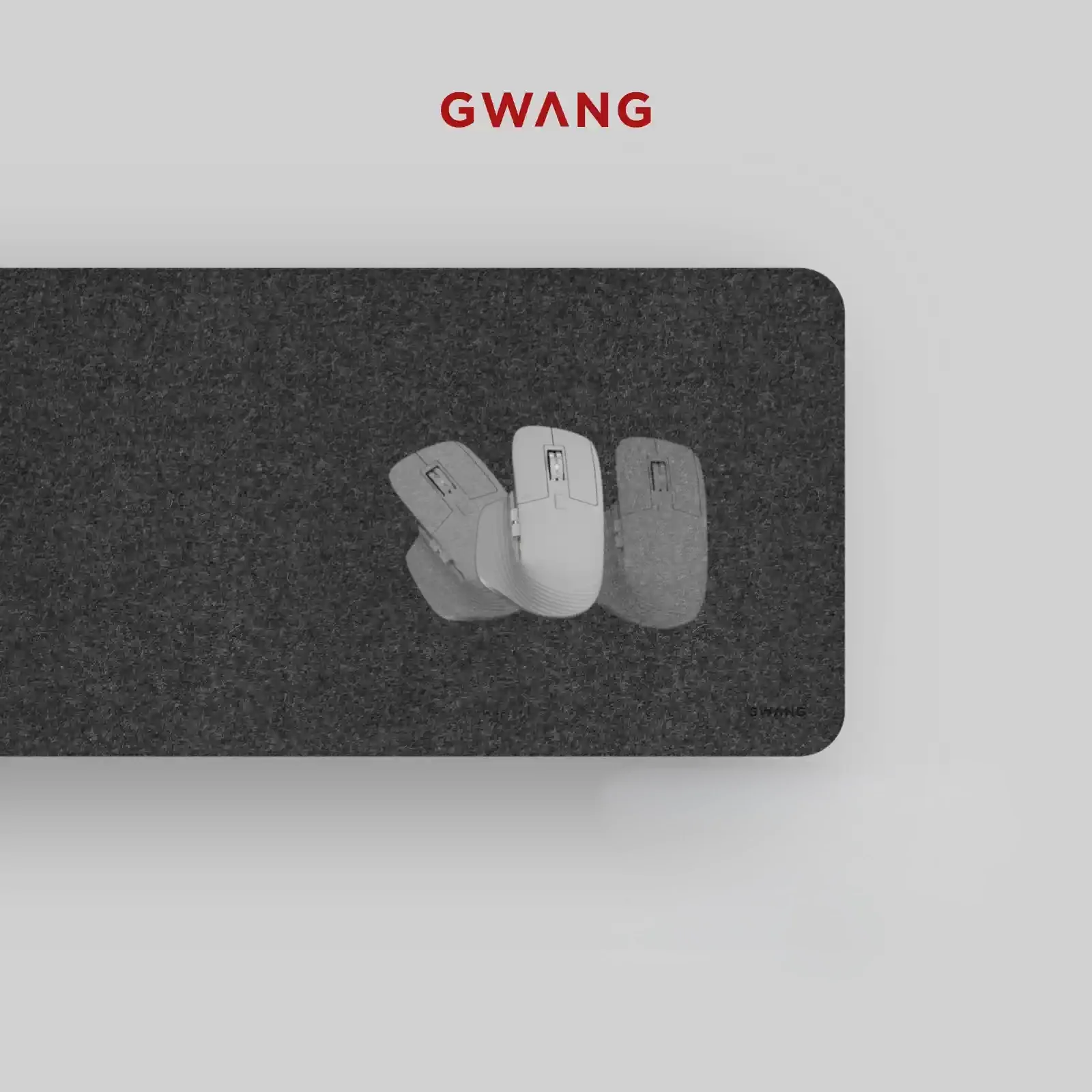 Gwang - Felt Surface Desk Mat with Accessories - Image 5