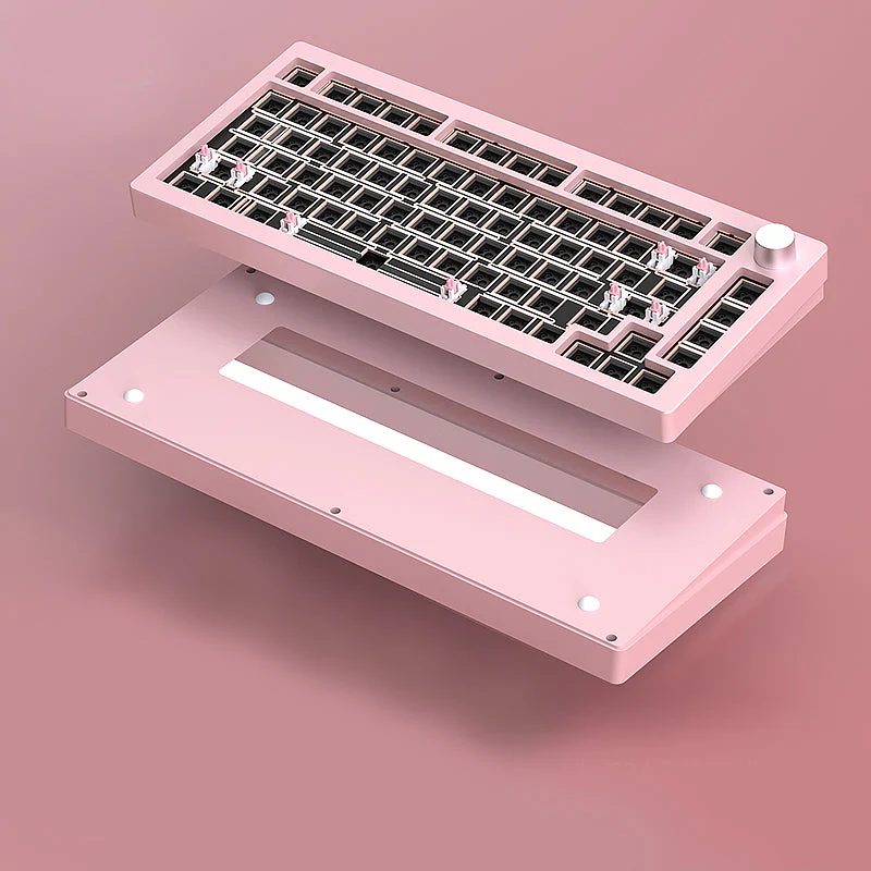 HJS AL75 V2 Aluminum Mechanical Wireless Keyboard Barebone/Assembled - Image 6