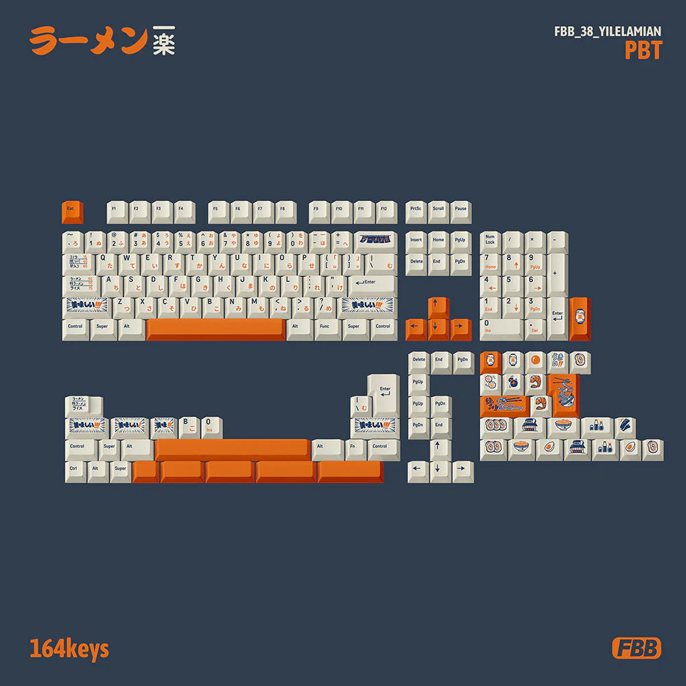 Ichiraku Ramen - Limited Collection ANSI/ISO Keycap Set - Image 5