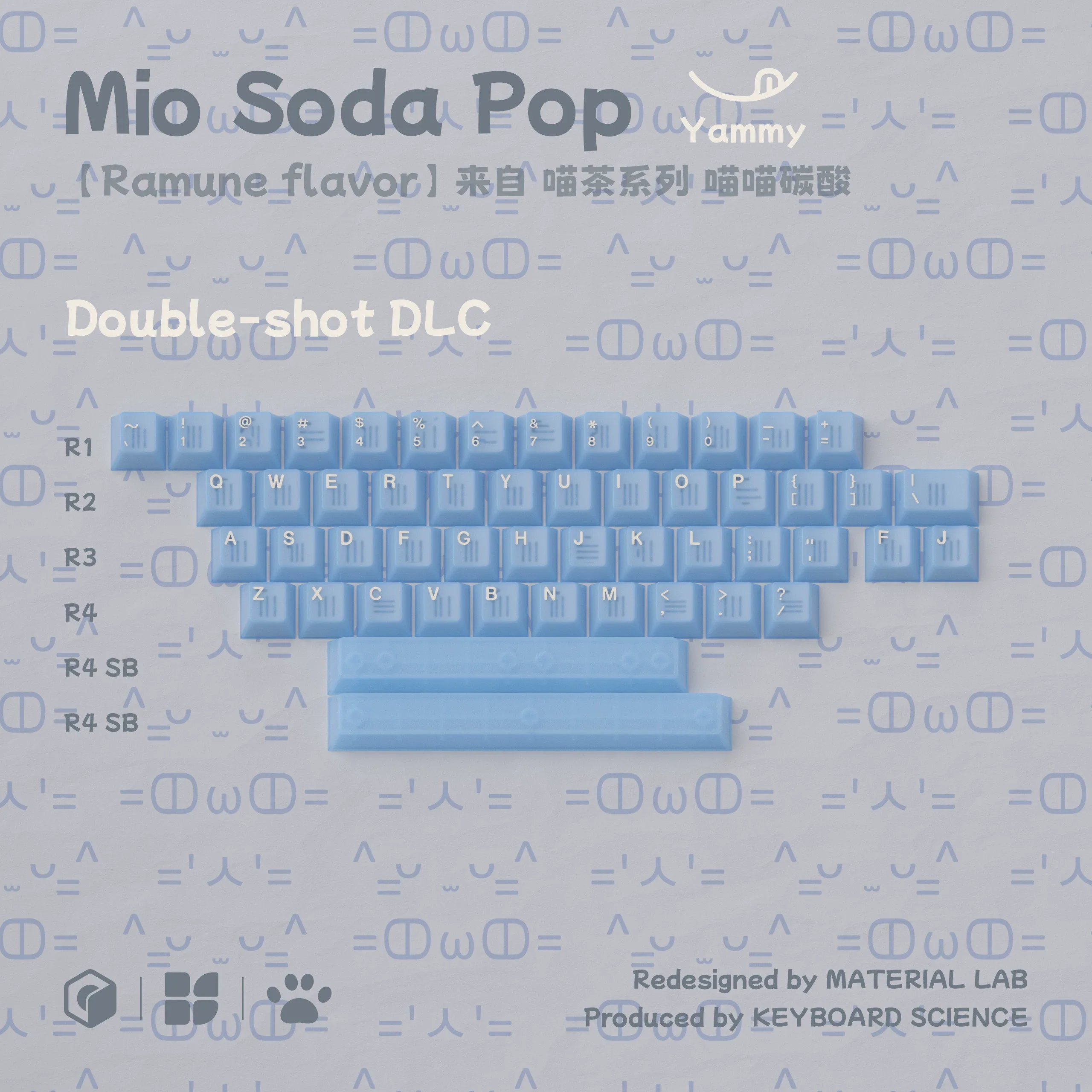 Keyboard Science - Mio Soda Pop Keycap Set - Image 12