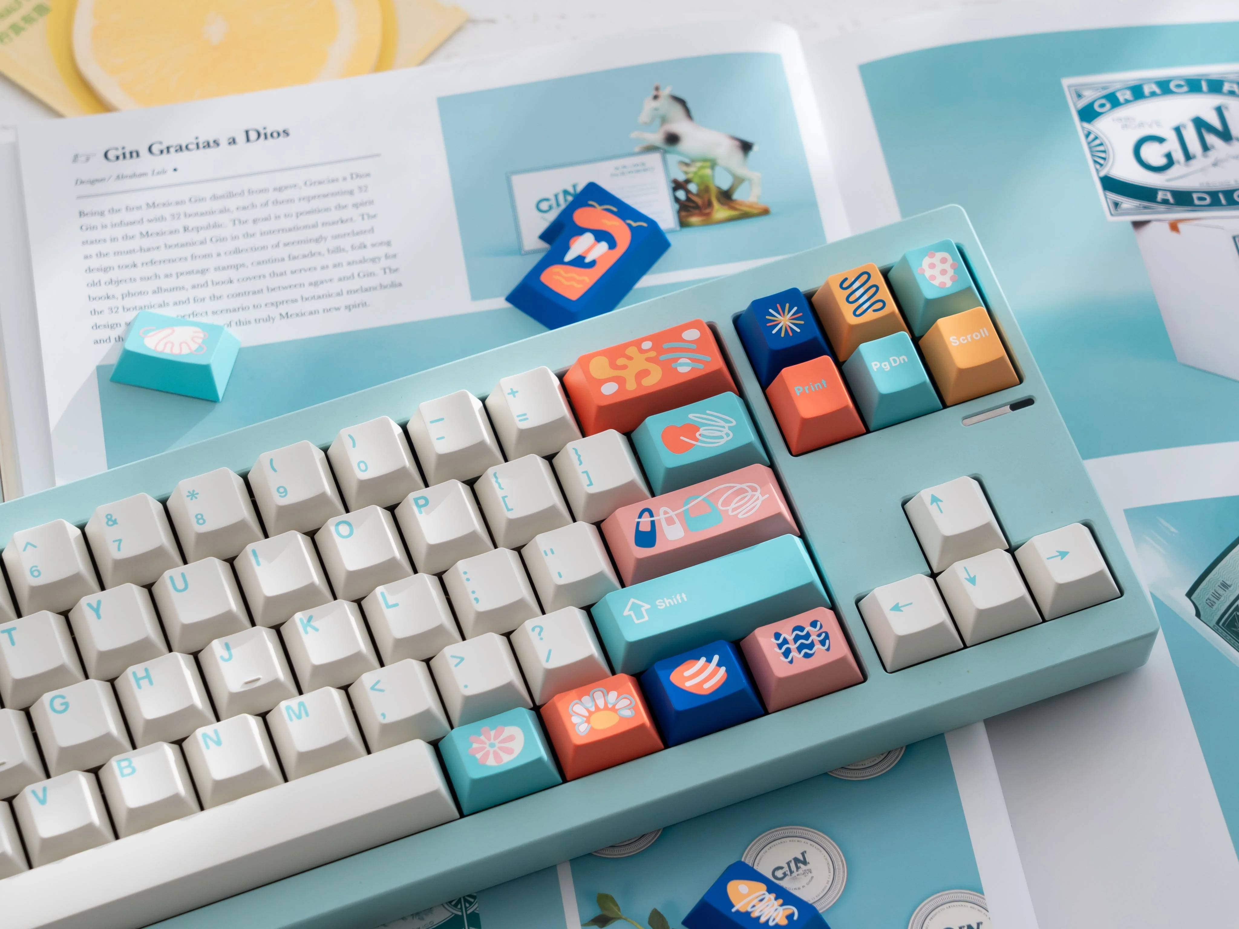 Keykobo - Cinque Terre ABS Double-Shot Keycap Set - Image 13