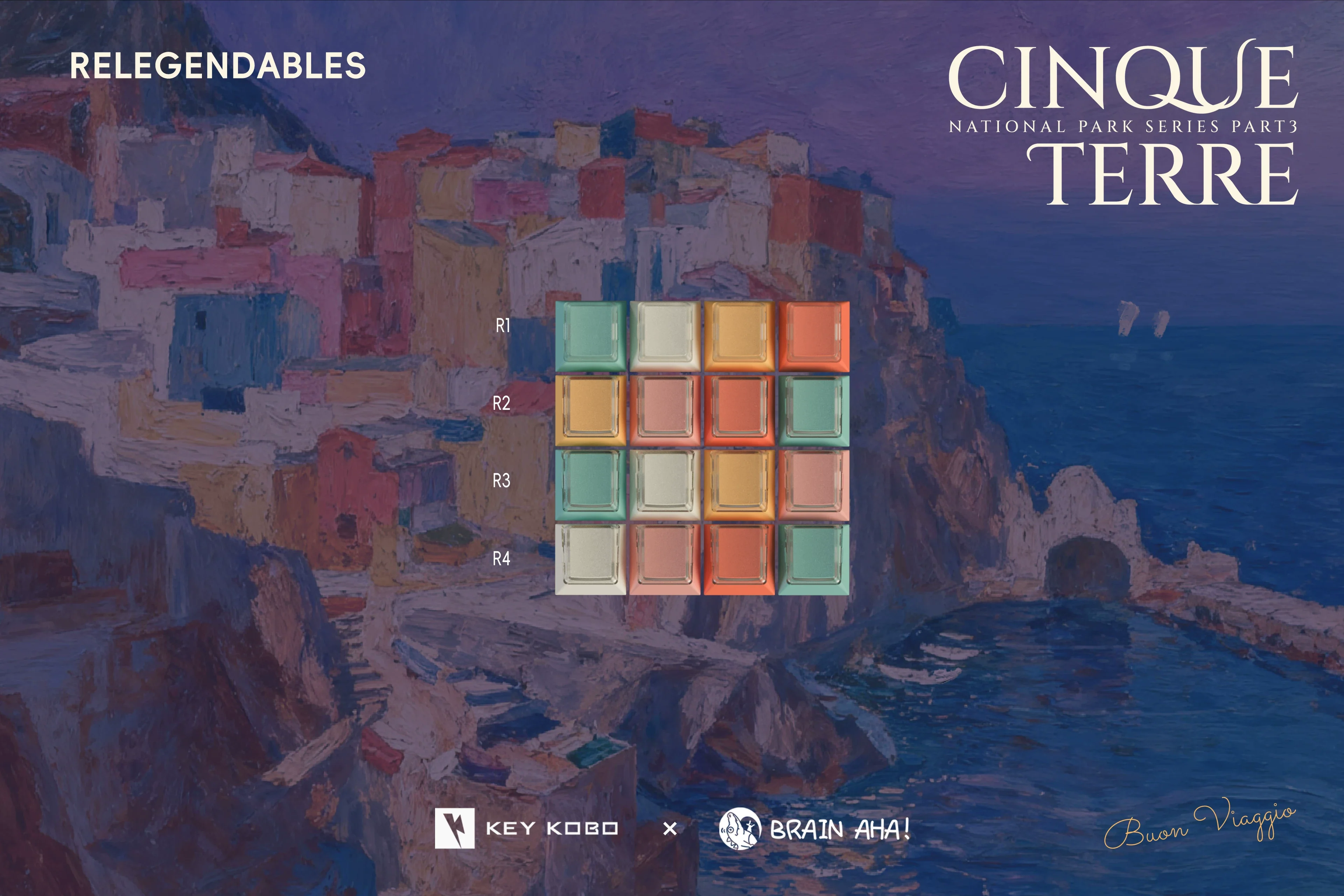 Keykobo - Cinque Terre ABS Double-Shot Keycap Set - Image 8
