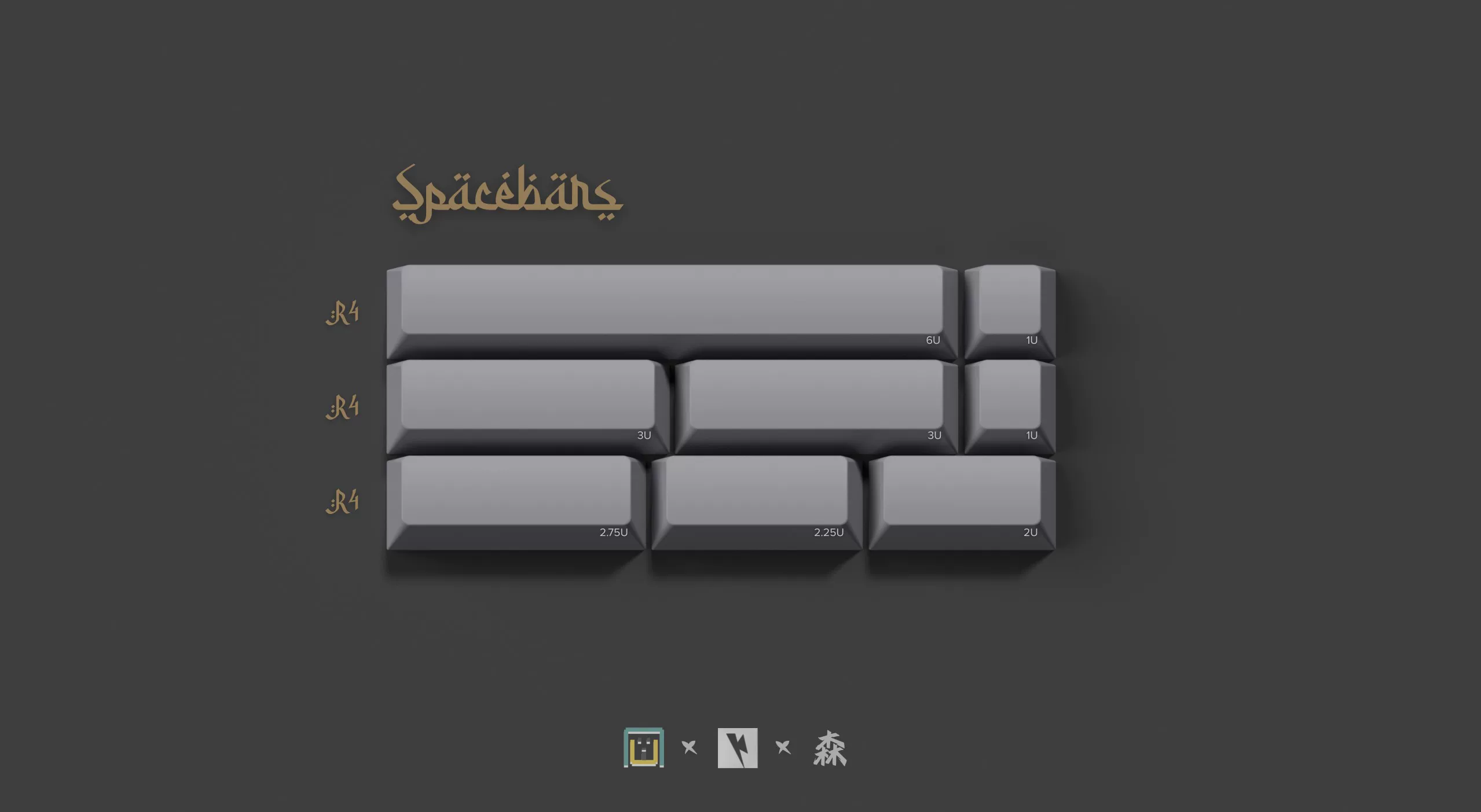 KeyKobo - Khonsu ABS Double-Shot Keycap Set - Image 3