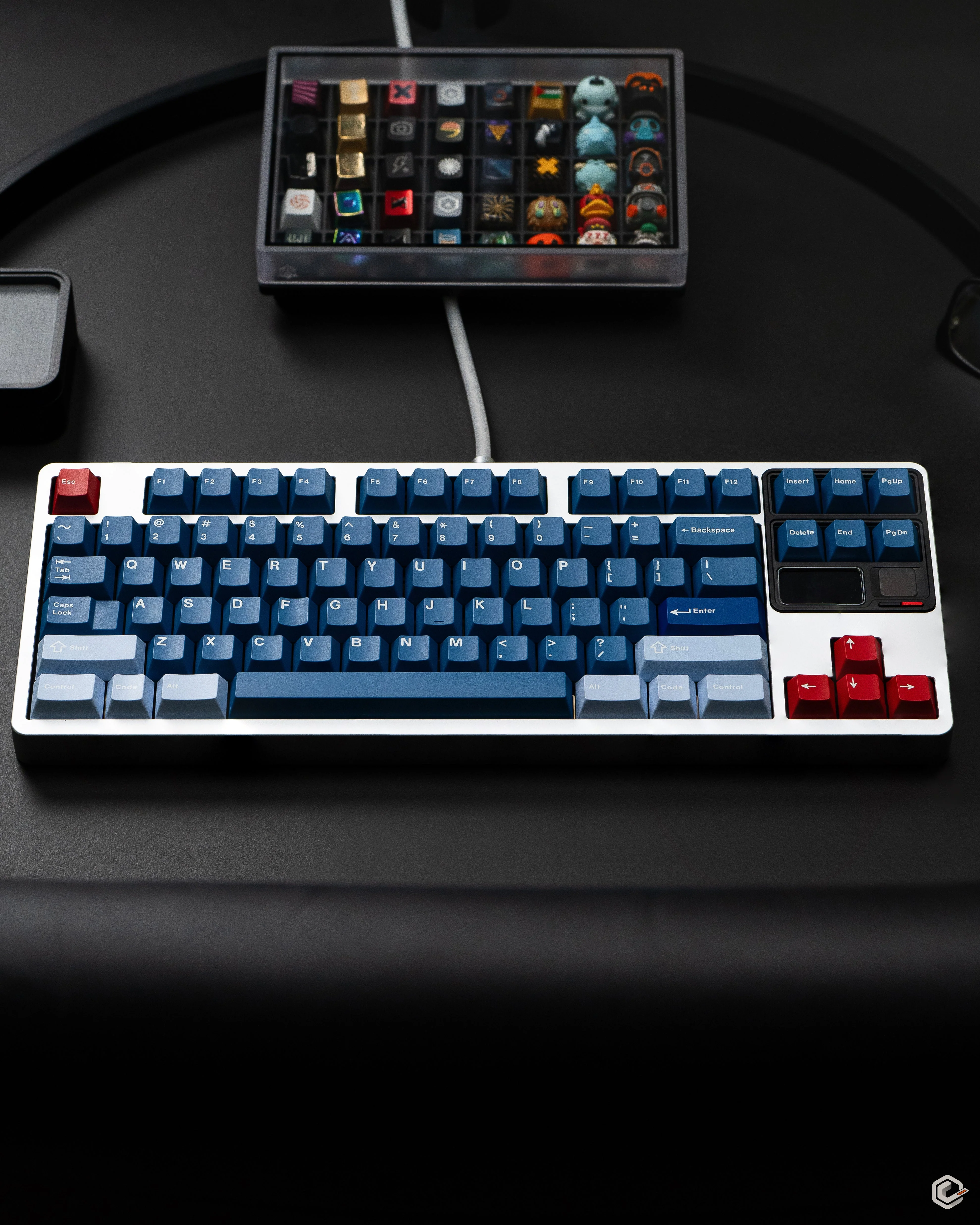 Keykobo - R-W-B ABS Double-Shot ANSI/ISO Keycap Set - Image 6