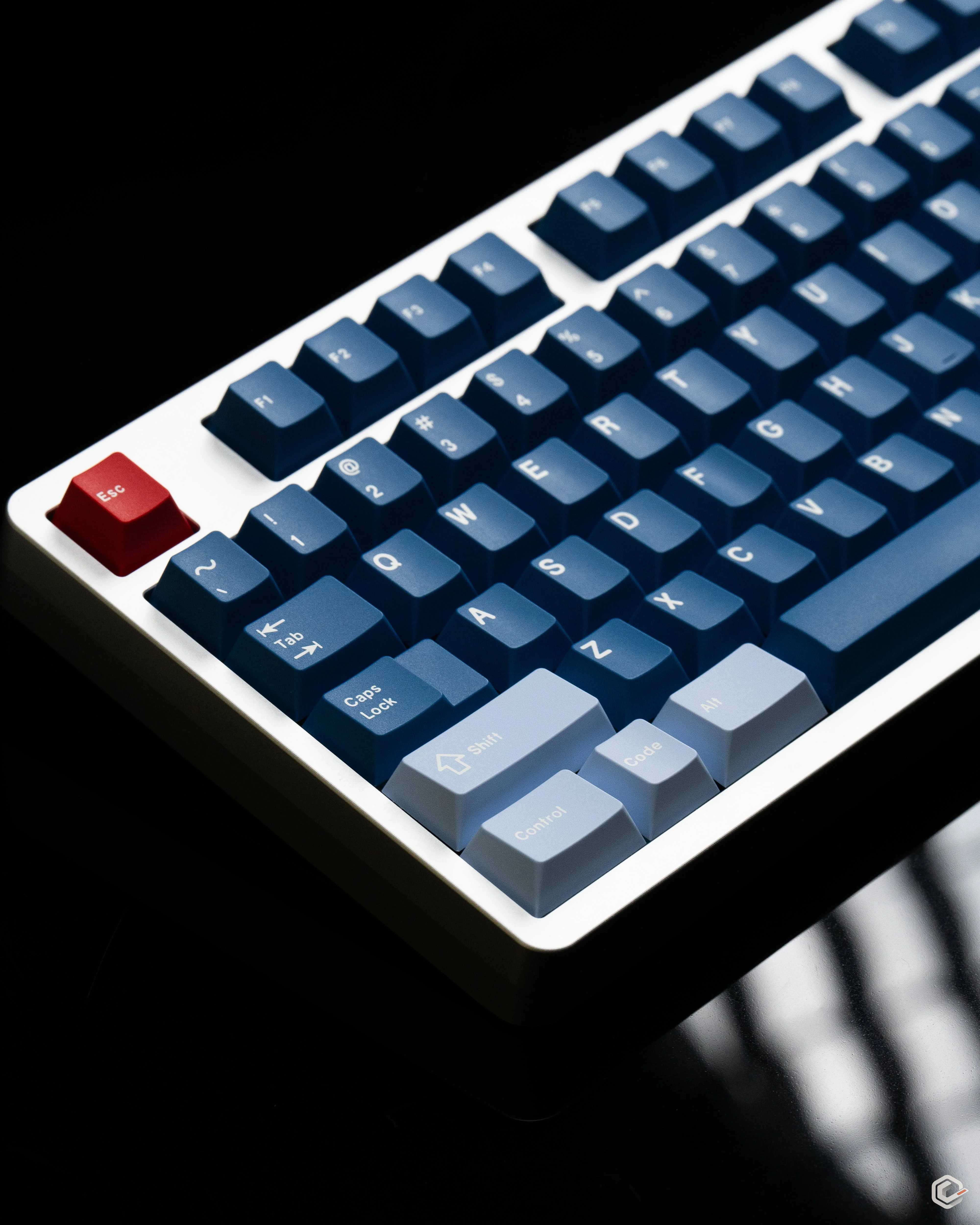 Keykobo - R-W-B ABS Double-Shot ANSI/ISO Keycap Set - Image 8