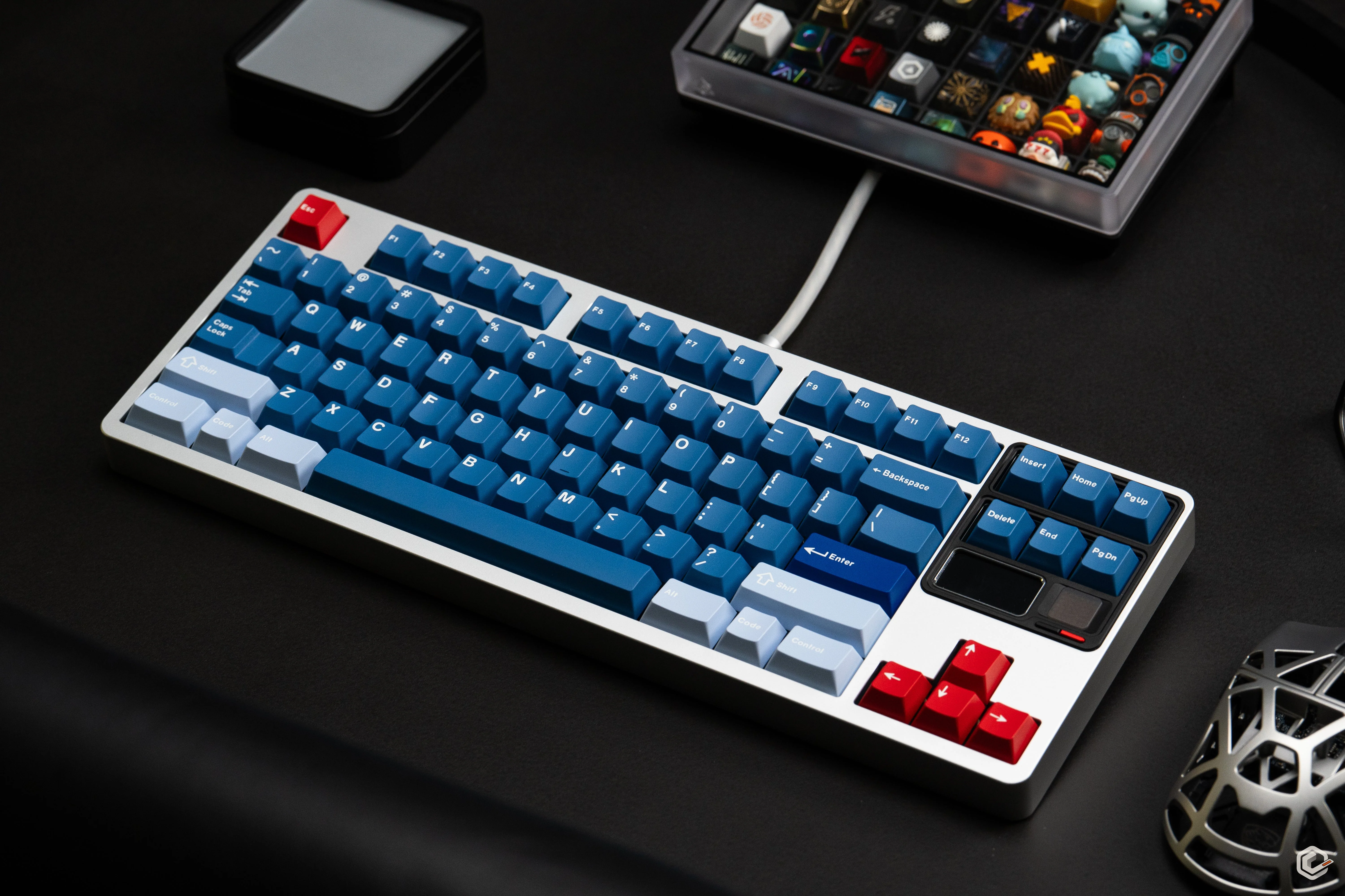 Keykobo - R-W-B ABS Double-Shot ANSI/ISO Keycap Set - Image 9