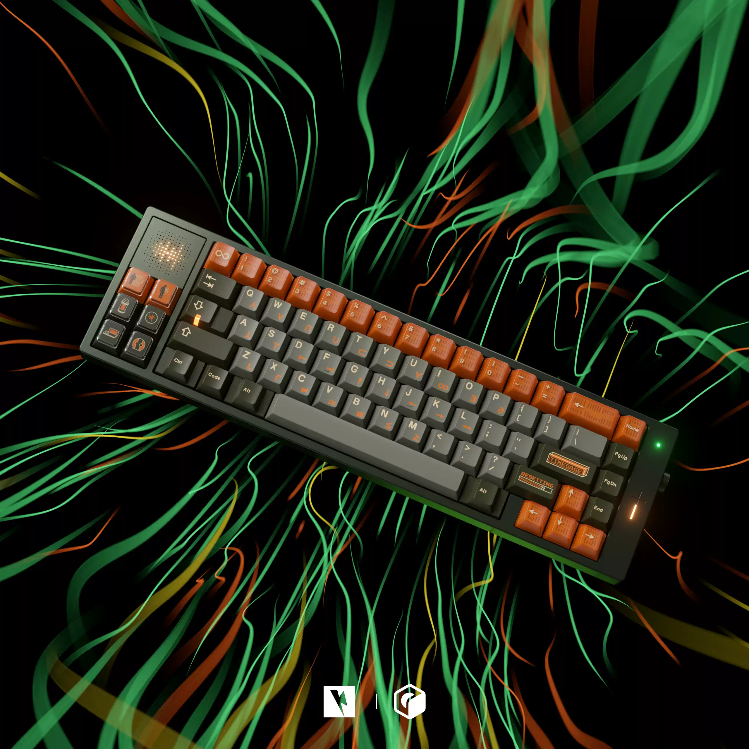 Keykobo - Sacred Timeline ABS Double-Shot ANSI/ISO Keycap Set - Image 3