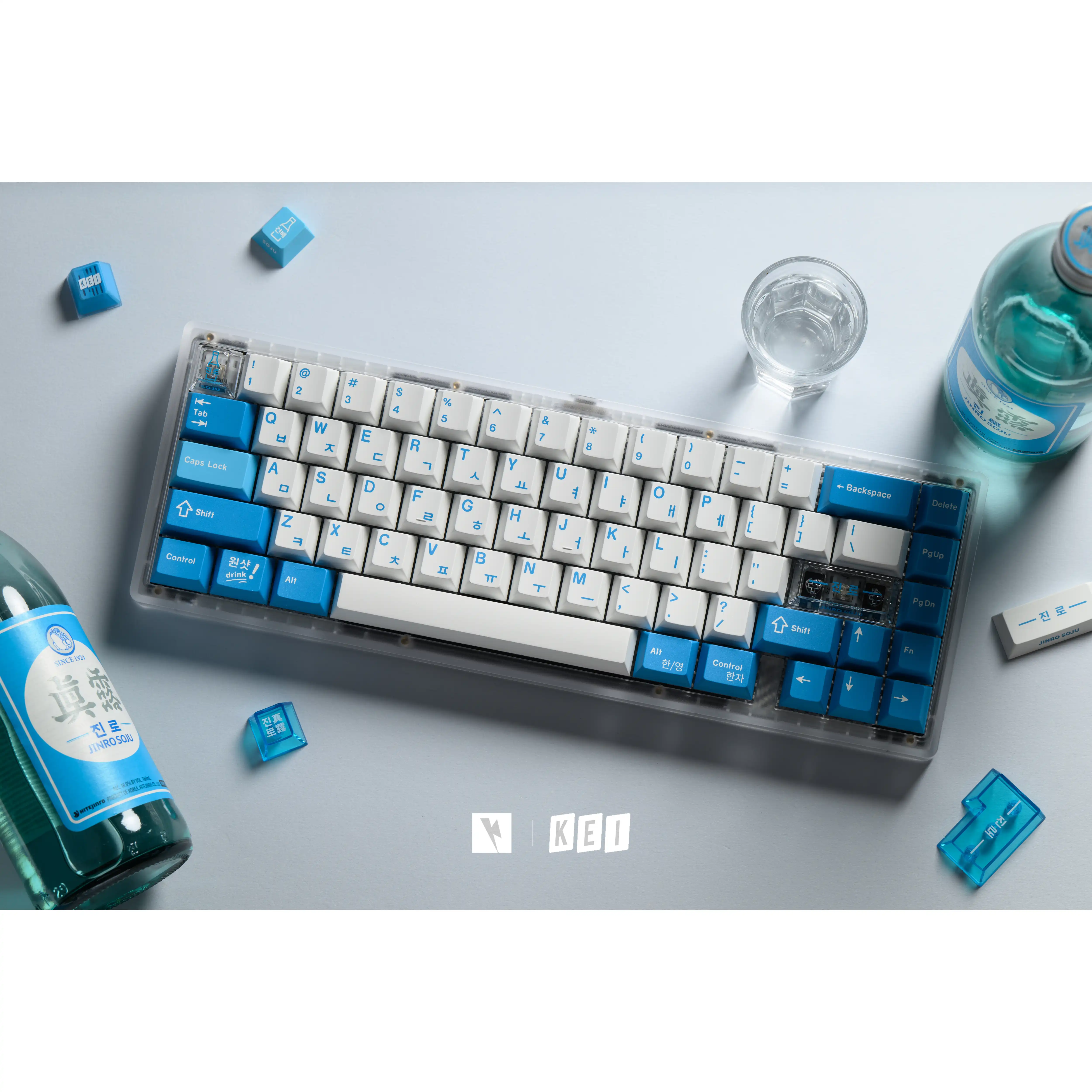 Keykobo - Soju Blue R2 Keycap Set - Image 12