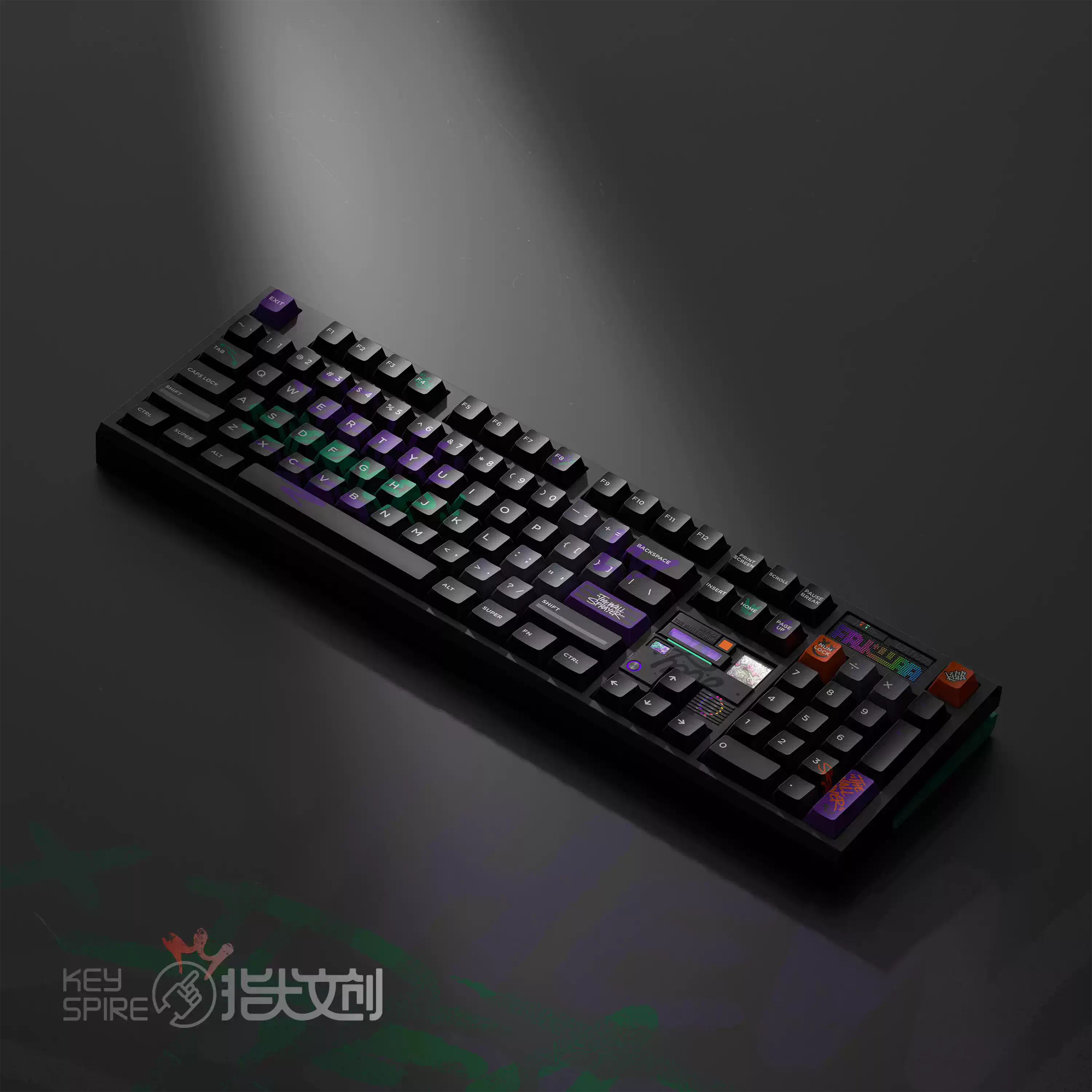 Keyspire - The Wall Sprayer Graffiti Theme Keycap Set - Image 3