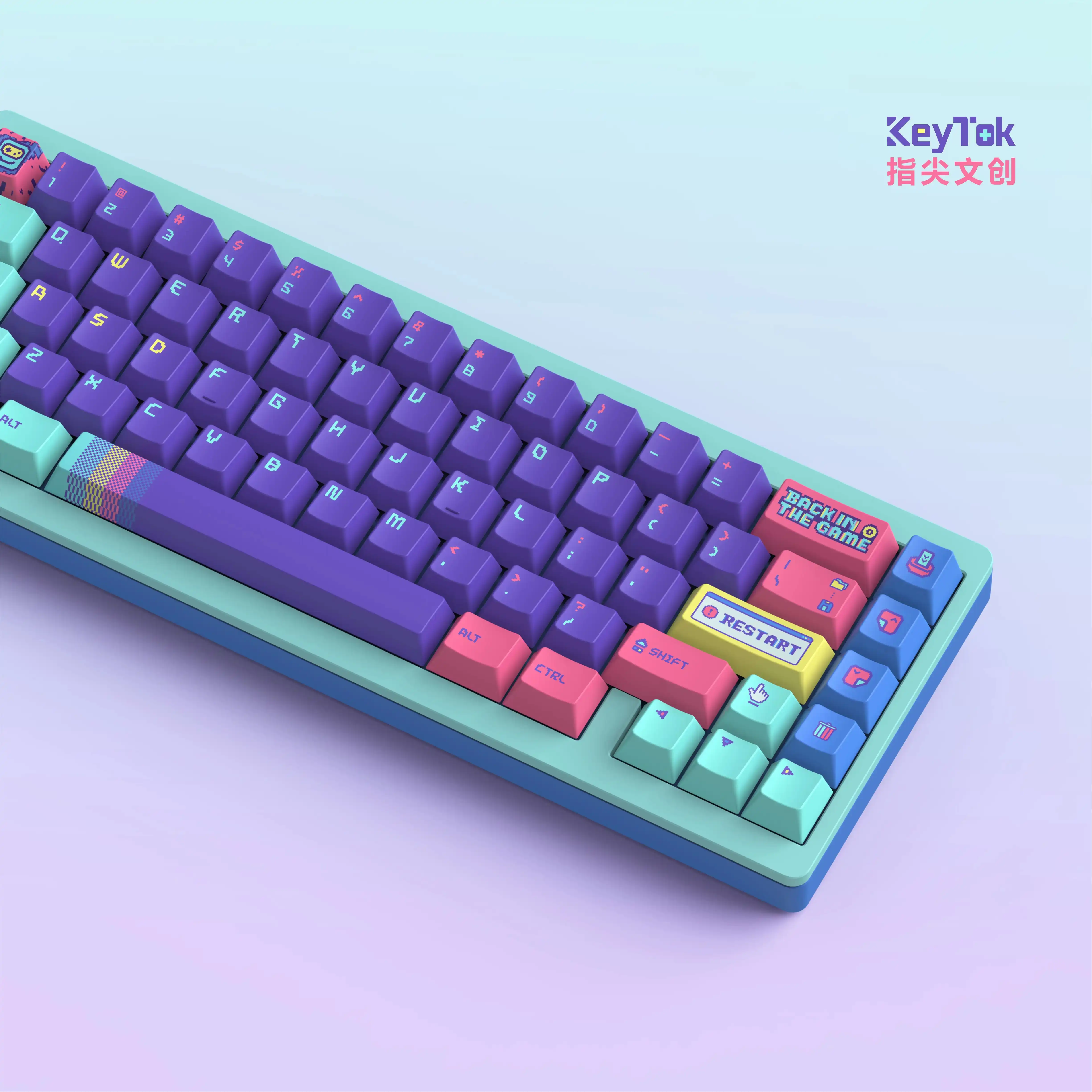 Keytok - Cherry Back in the Game Keycap Set - Image 3